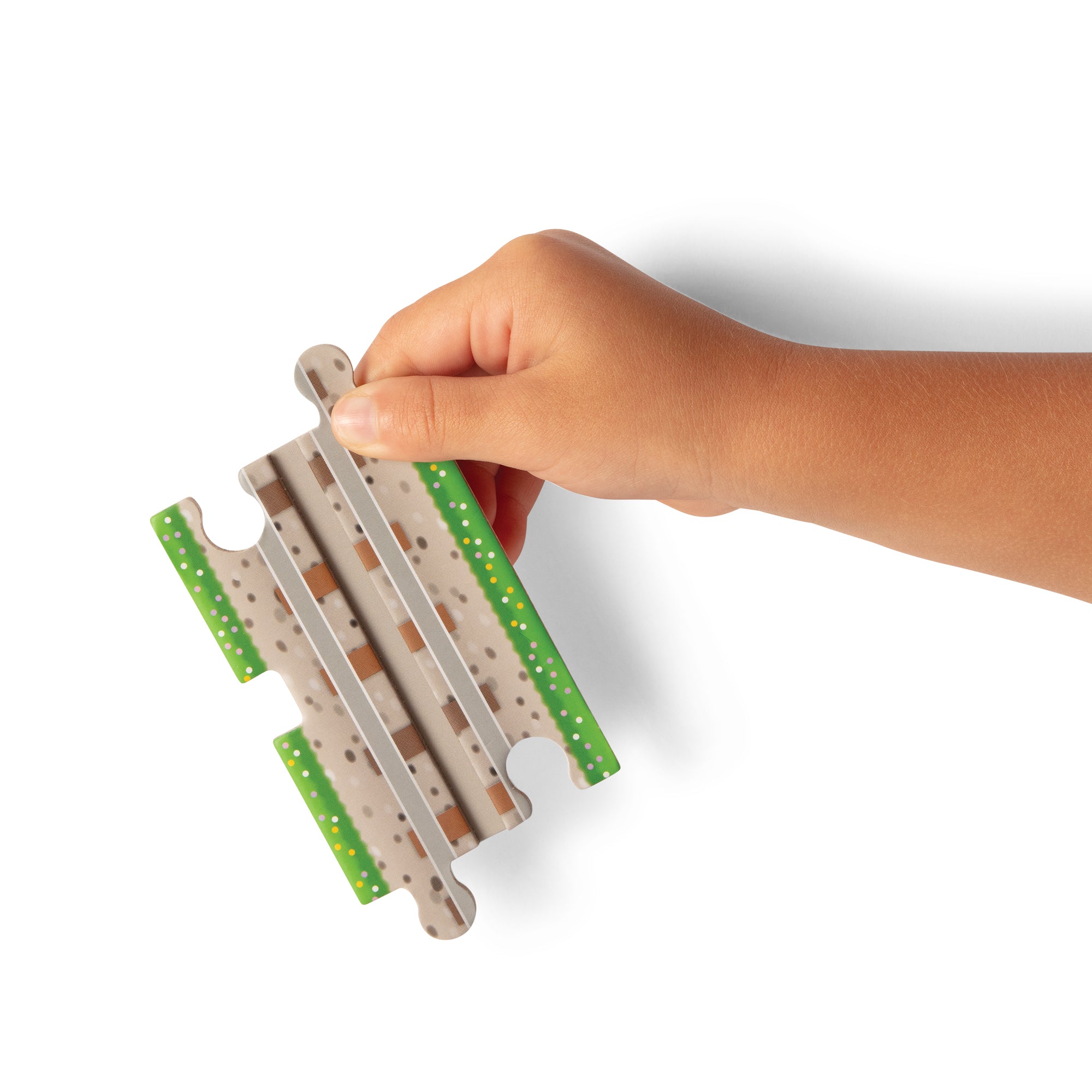 Melissa & Doug Design Your Own Railroad Floor Puzzle - Image 3