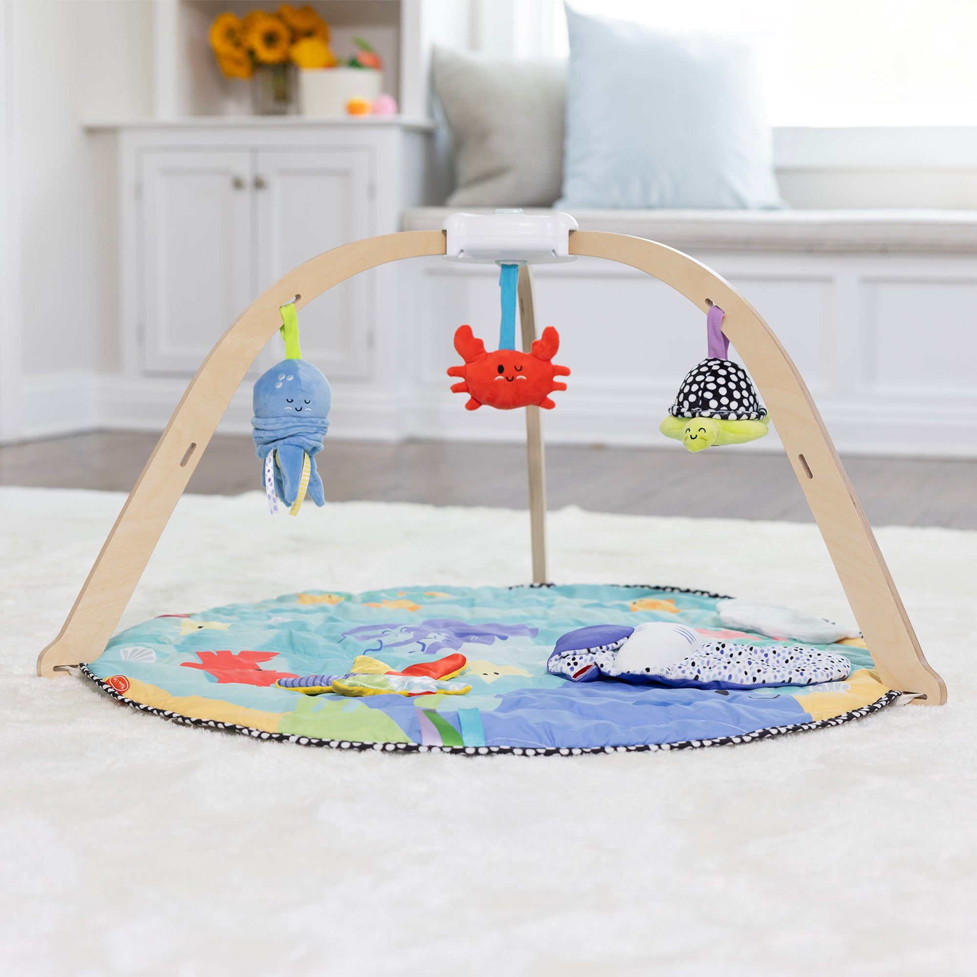 Melissa & Doug Ocean Easy-Fold Play Gym - Image 9