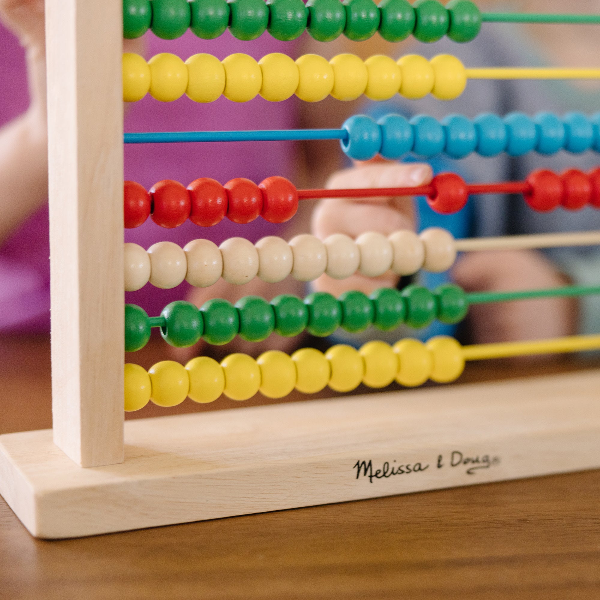 Melissa & Doug Wooden Abacus - Image 9