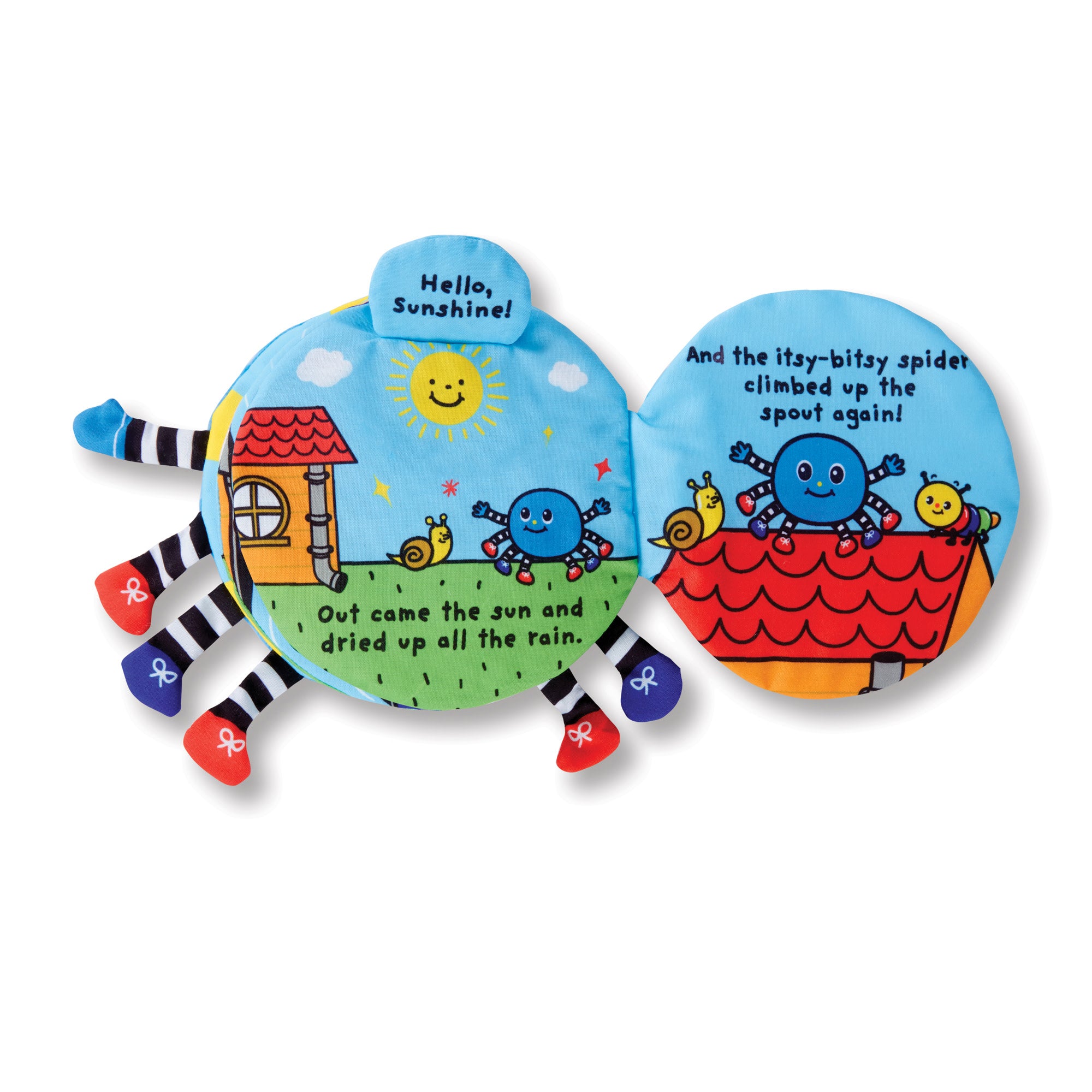 Melissa & Doug K's Kids Itsy-Bitsy Spider Soft Activity Book - Image 9