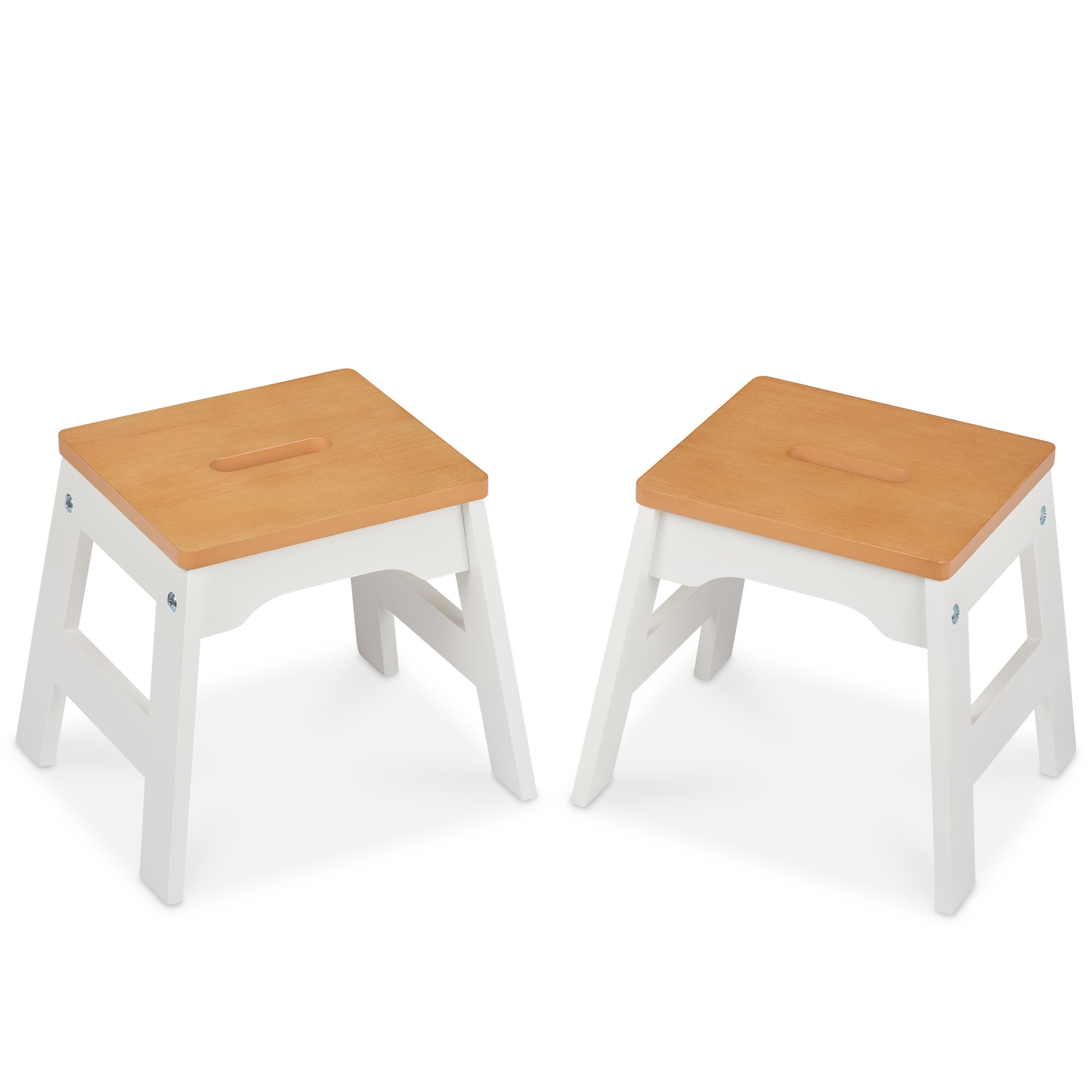 Melissa & Doug Wooden Stools ?C Set of 2 - Image 5