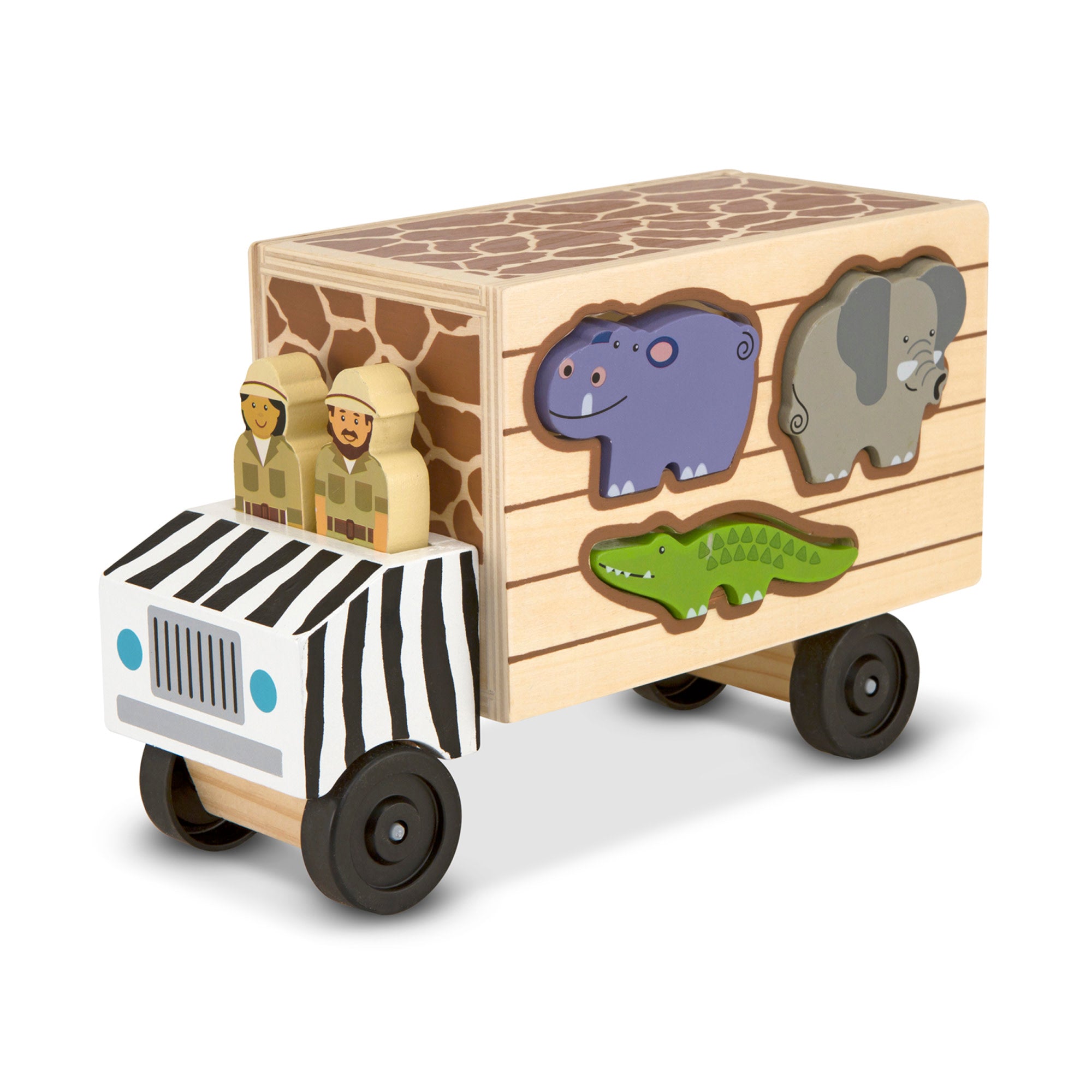 Melissa & Doug Animal Rescue Wooden Play Set - Image 4