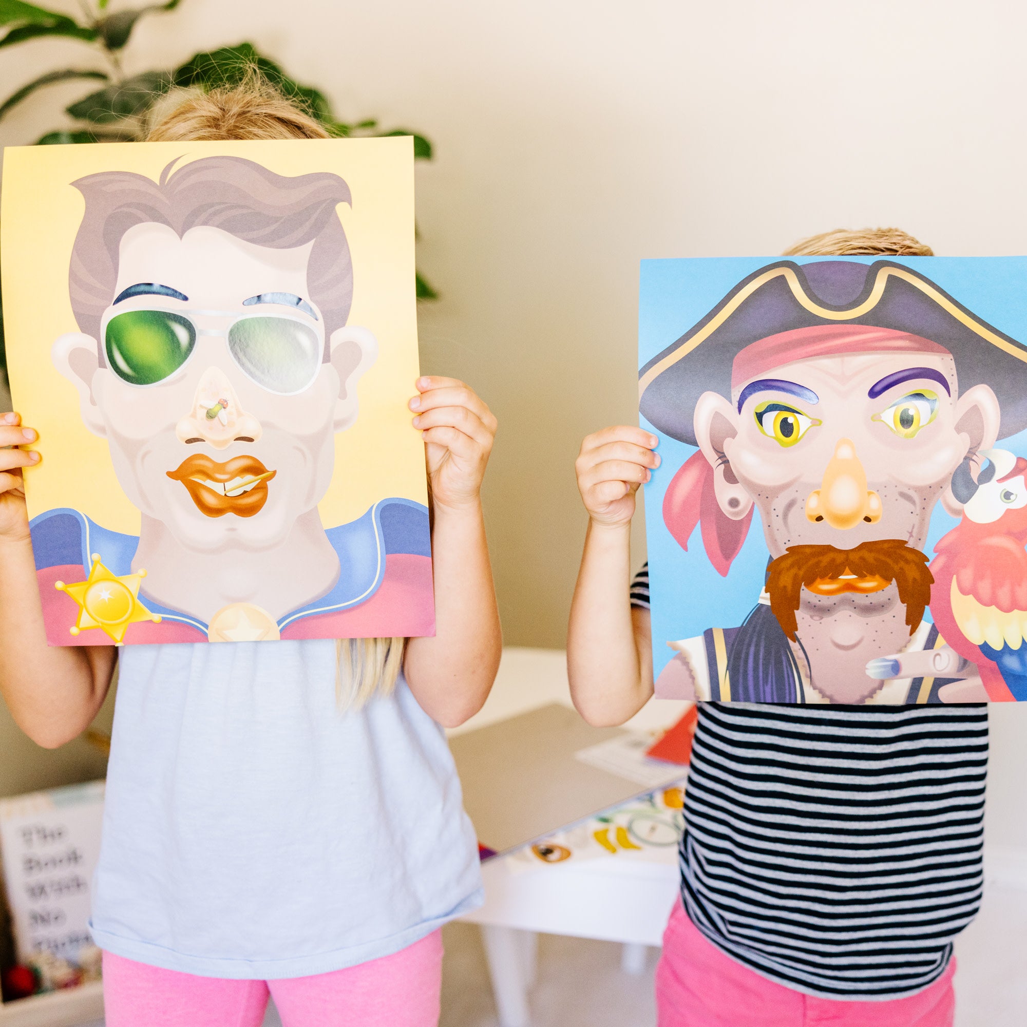 Melissa & Doug Make-a-Face Sticker Pad - Crazy Characters - Image 7