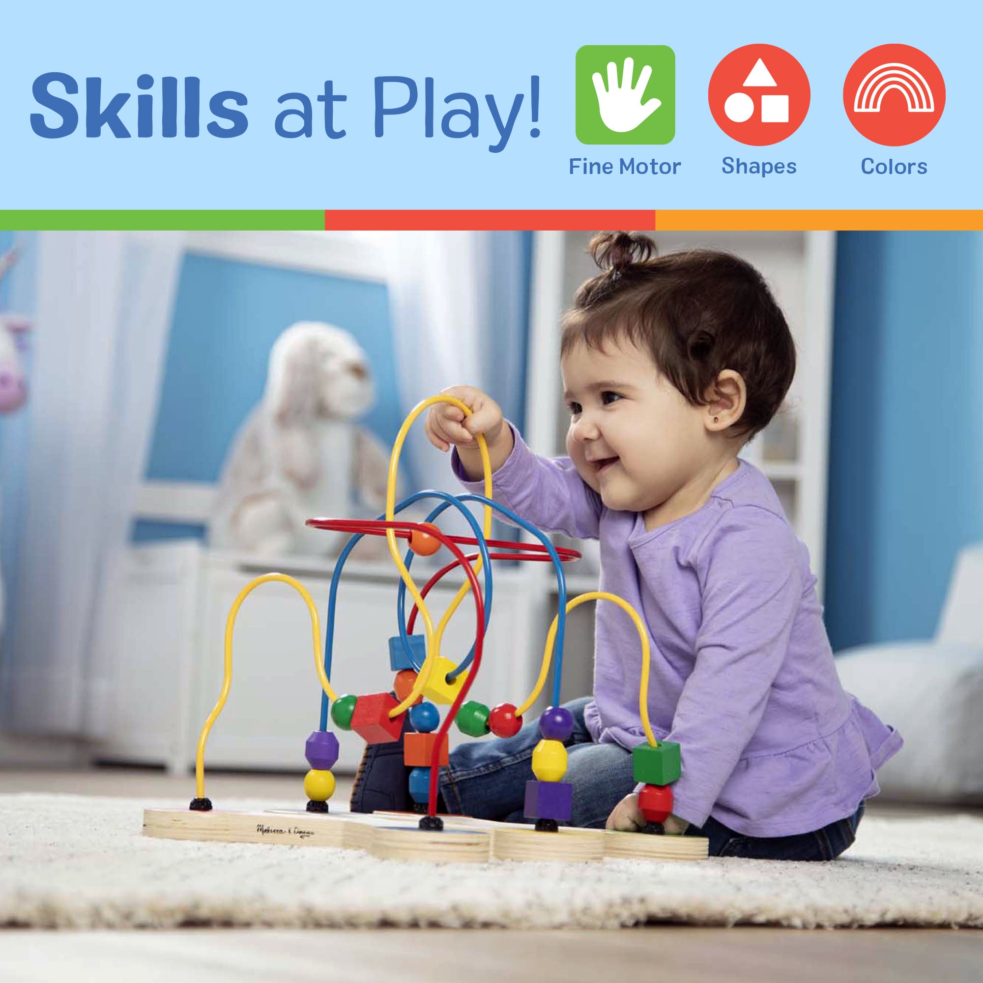 Melissa & Doug Wooden Bead Maze - Image 5
