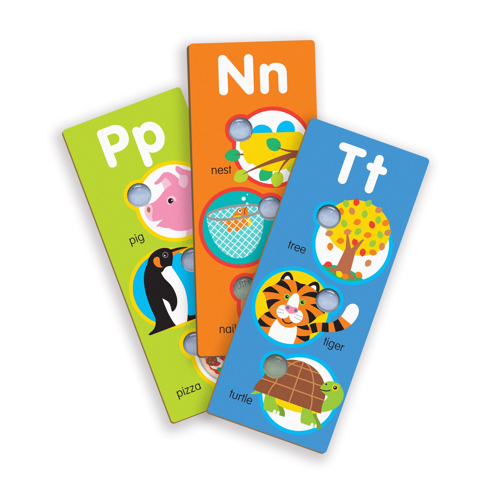 Melissa & Doug Poke-A-Dot Jumbo Alphabet Learning Cards - Image 4
