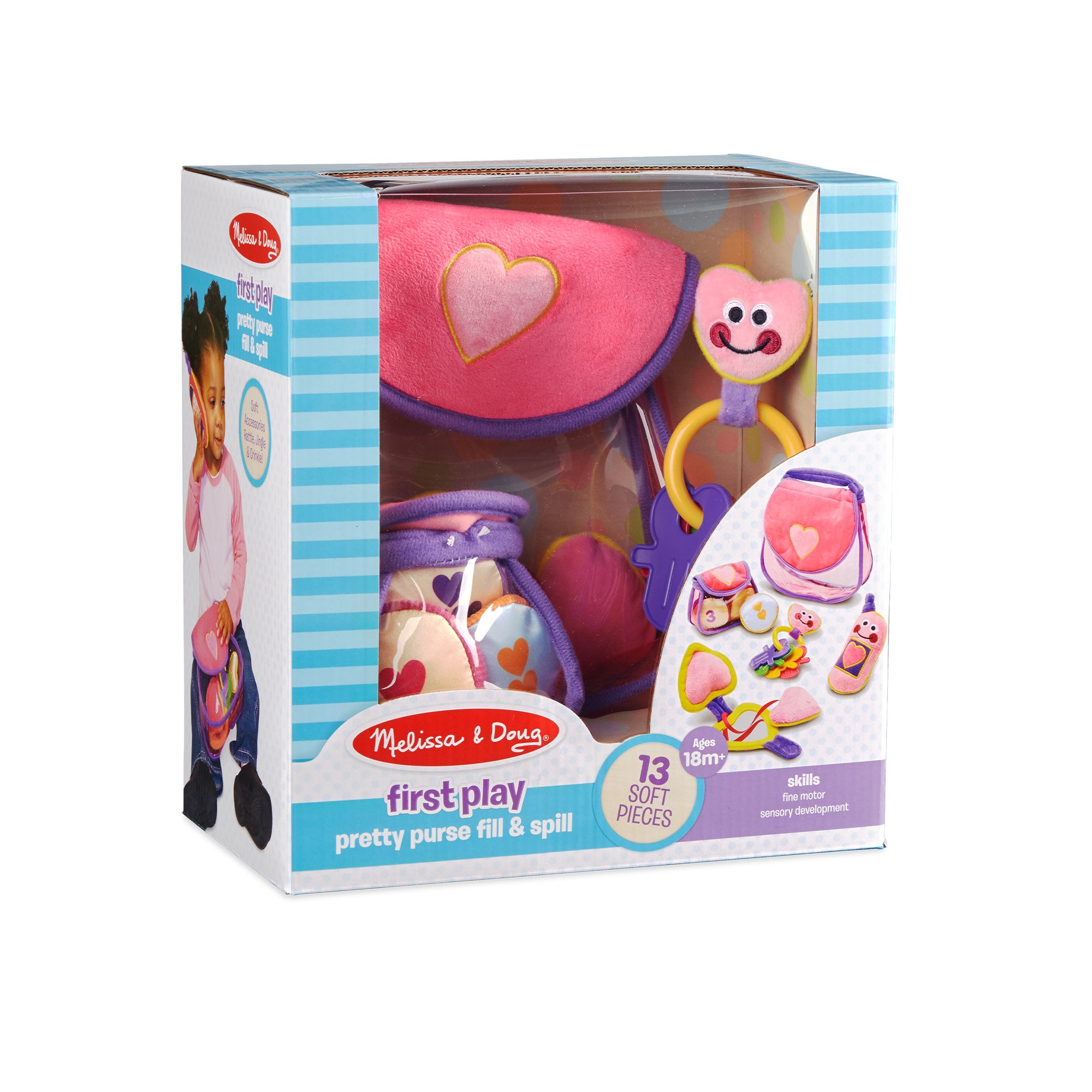 Melissa & Doug Pretty Purse Fill & Spill Toddler Toy - Image 3