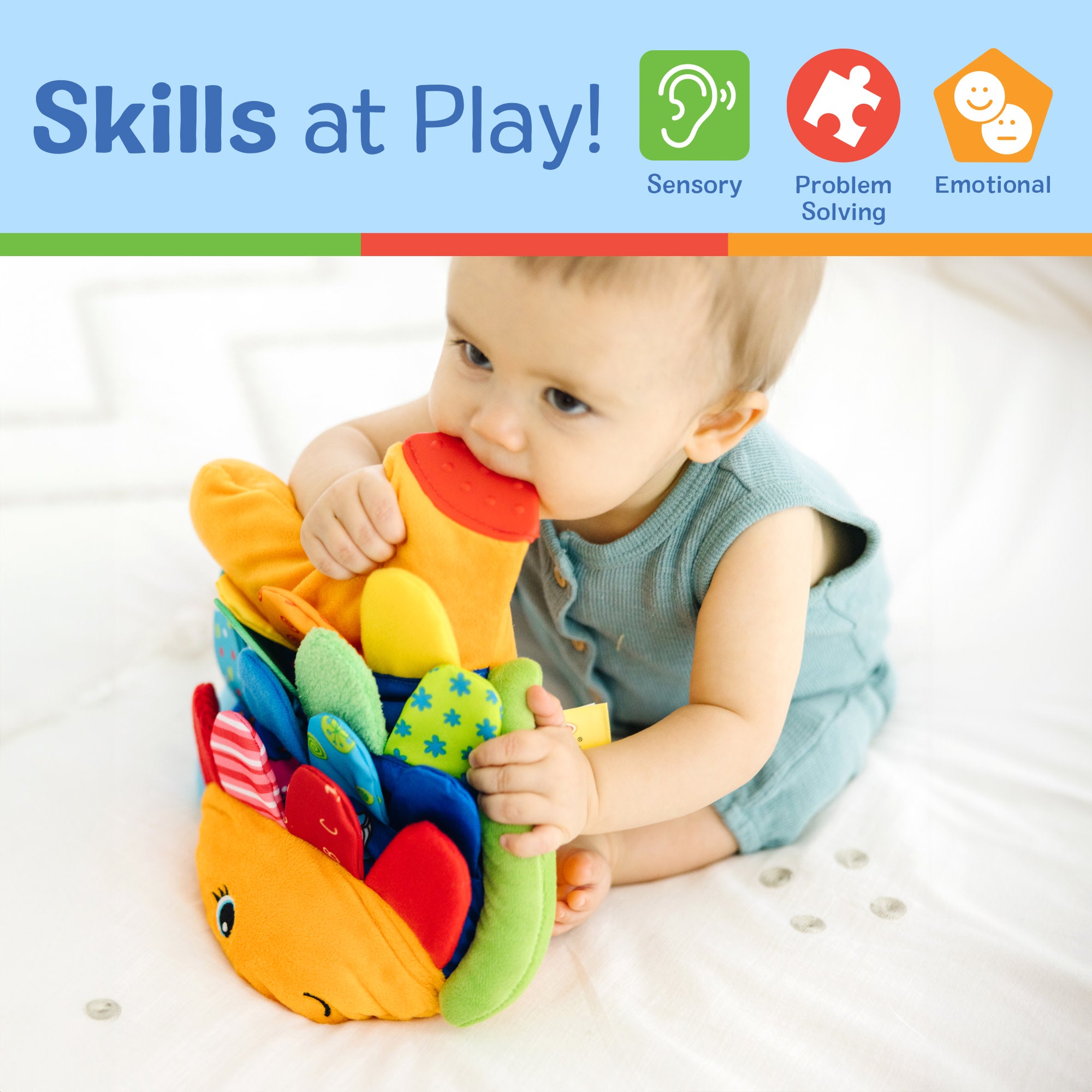 Melissa & Doug K??s Kids Flip Fish Baby Toy - Image 5