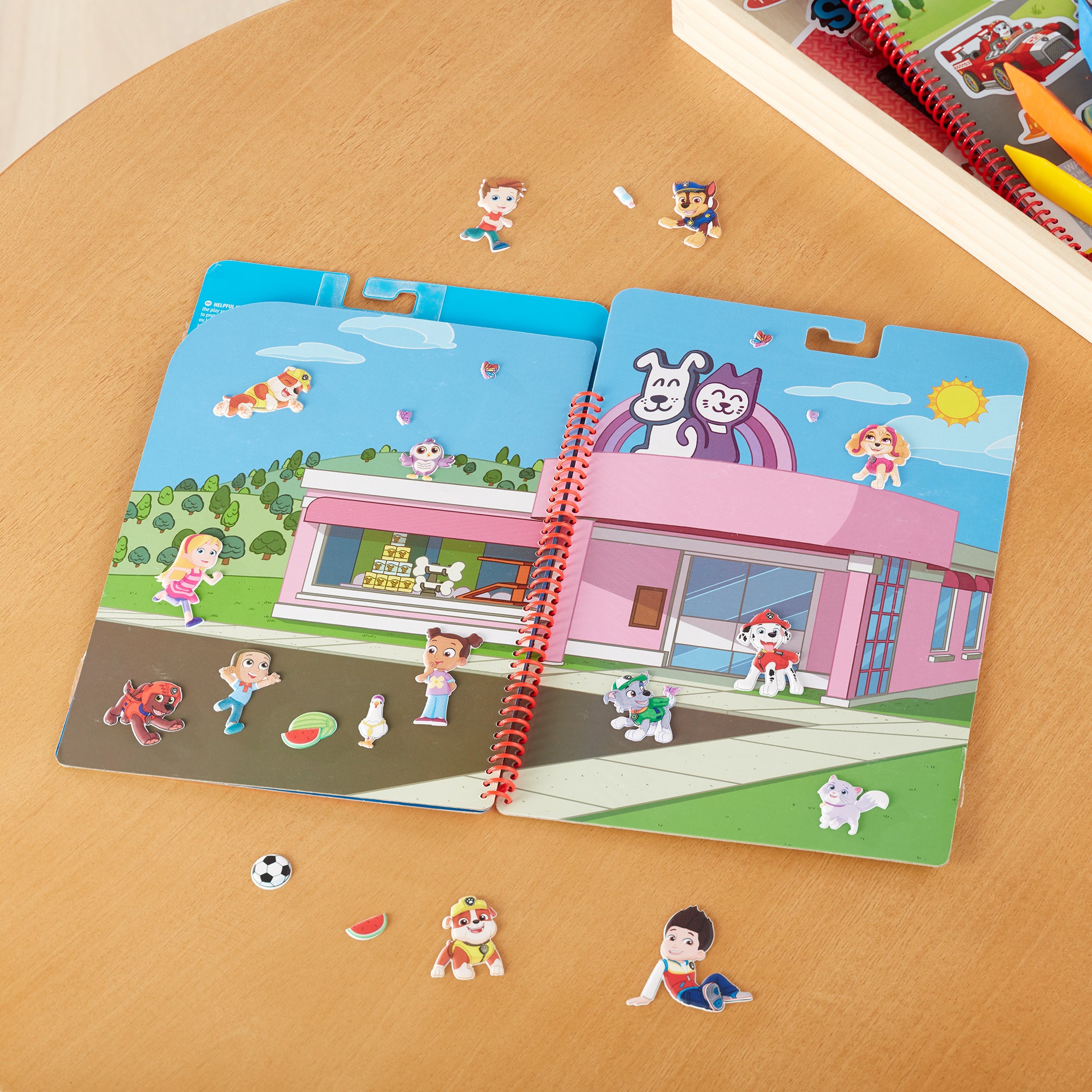 Melissa & Doug PAW Patrol Restickable Puffy Stickers - Adventure Bay - Image 5