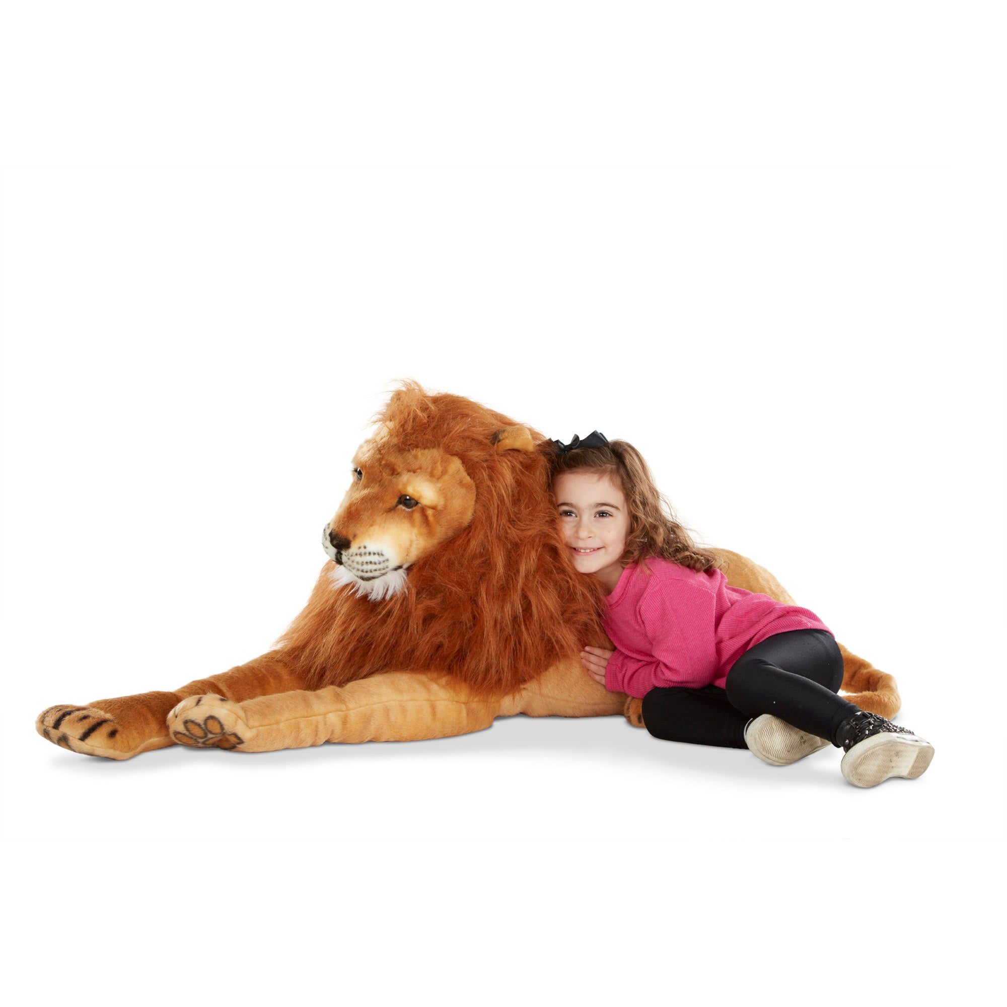Melissa & Doug Lion Lifelike Plush Stuffed Animal - Image 8