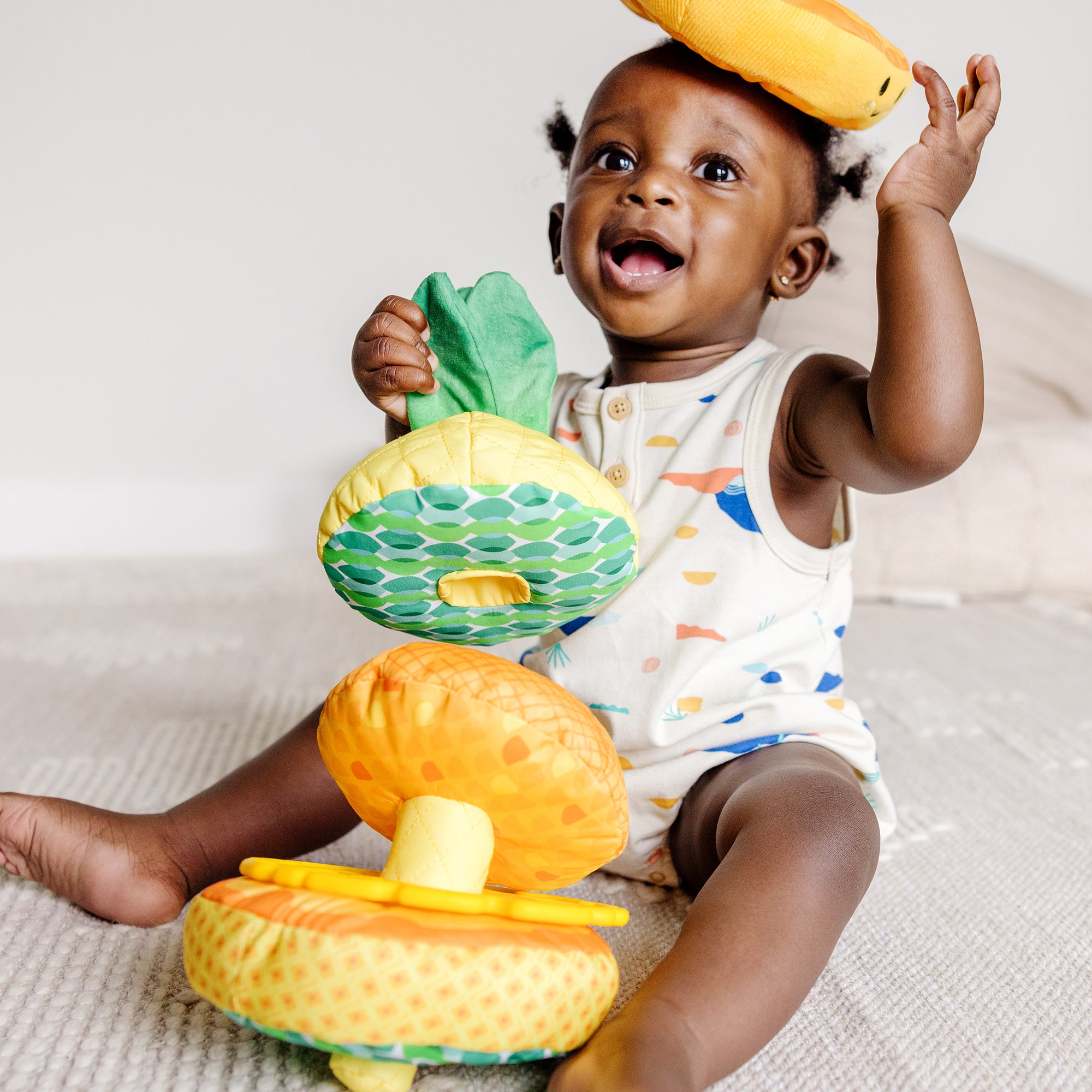 Melissa & Doug Pineapple Soft Stacker - Image 10