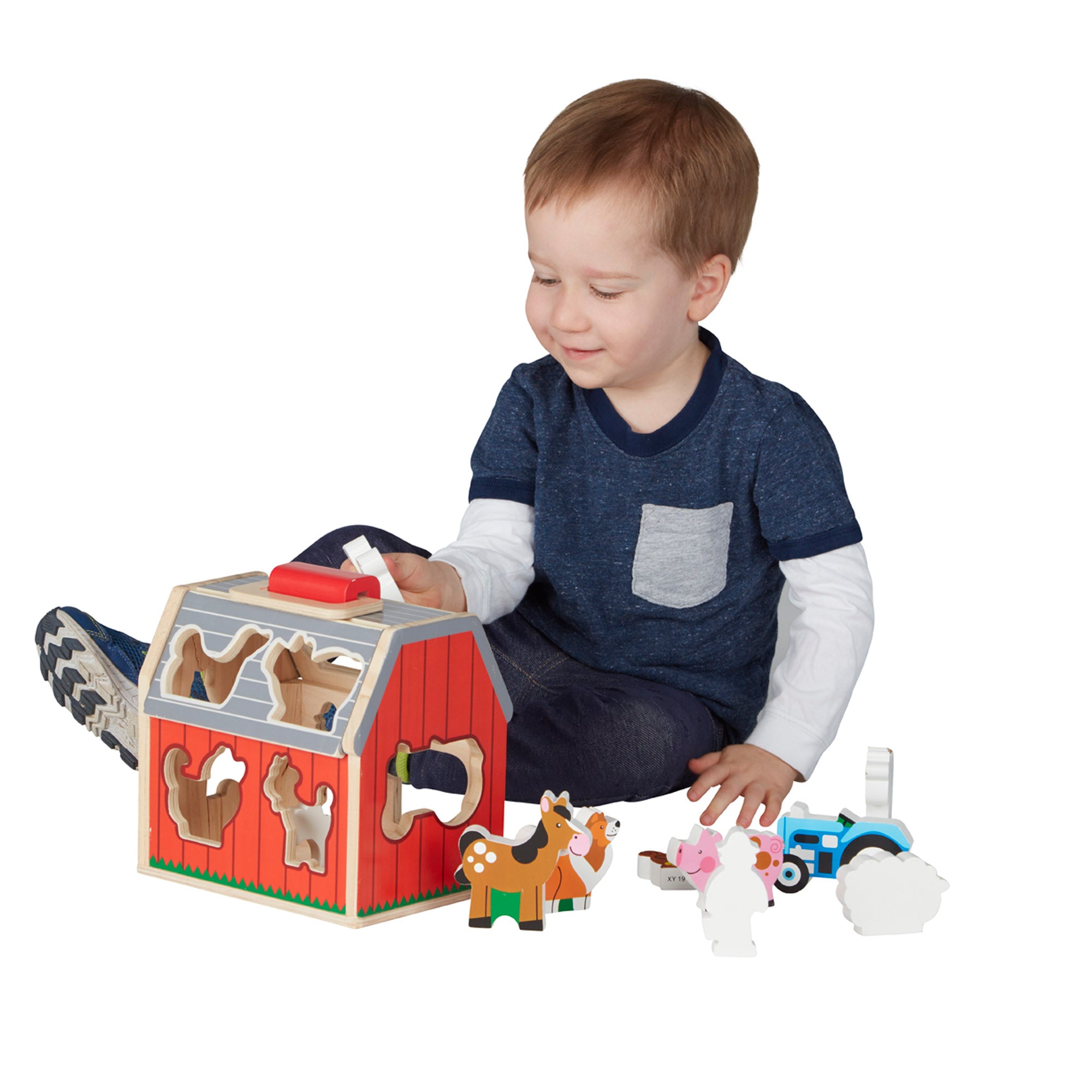 Melissa & Doug Take-Along Sorting Barn (Copy) - Image 8