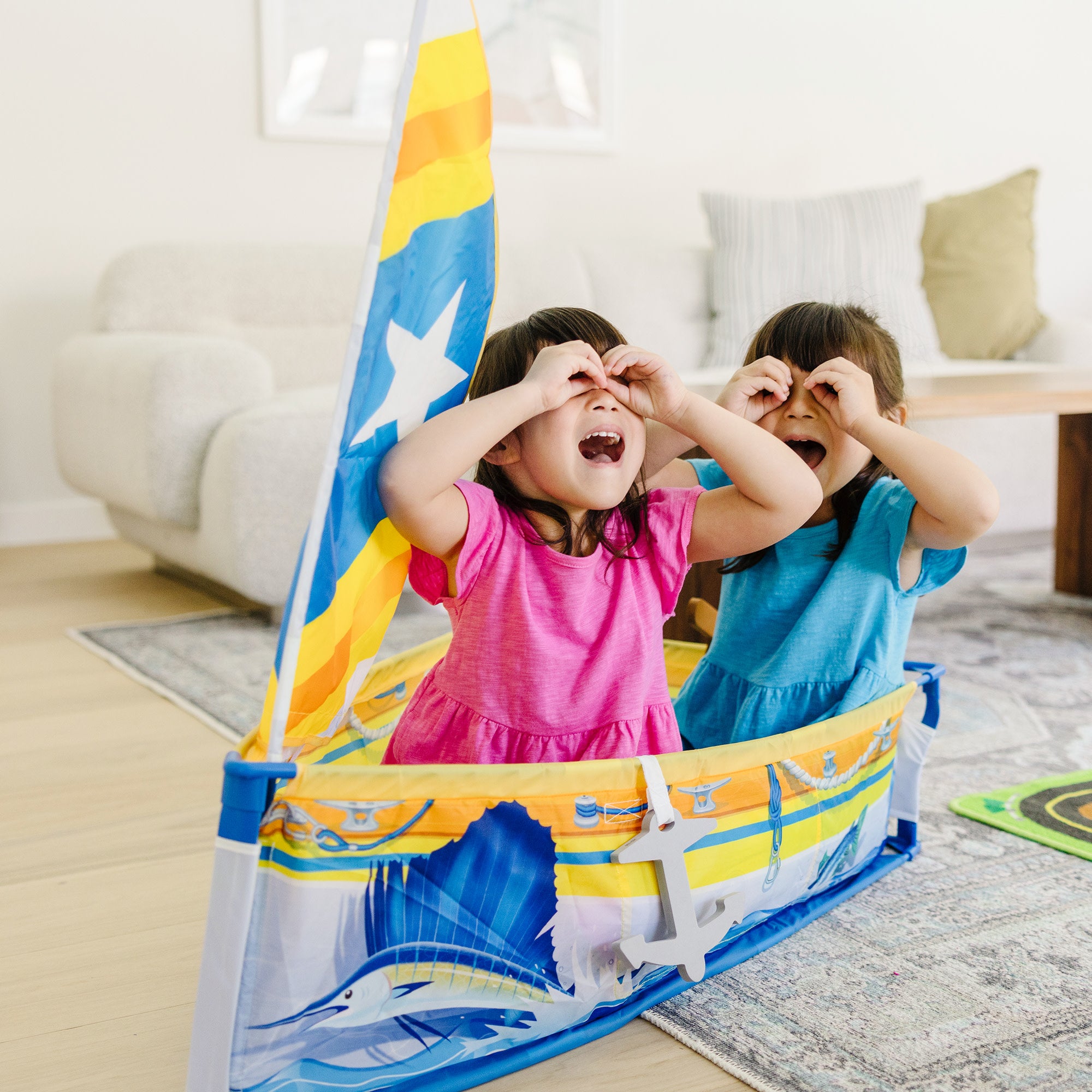 Melissa & Doug Let's Explore Sailboat Play Set - Image 5