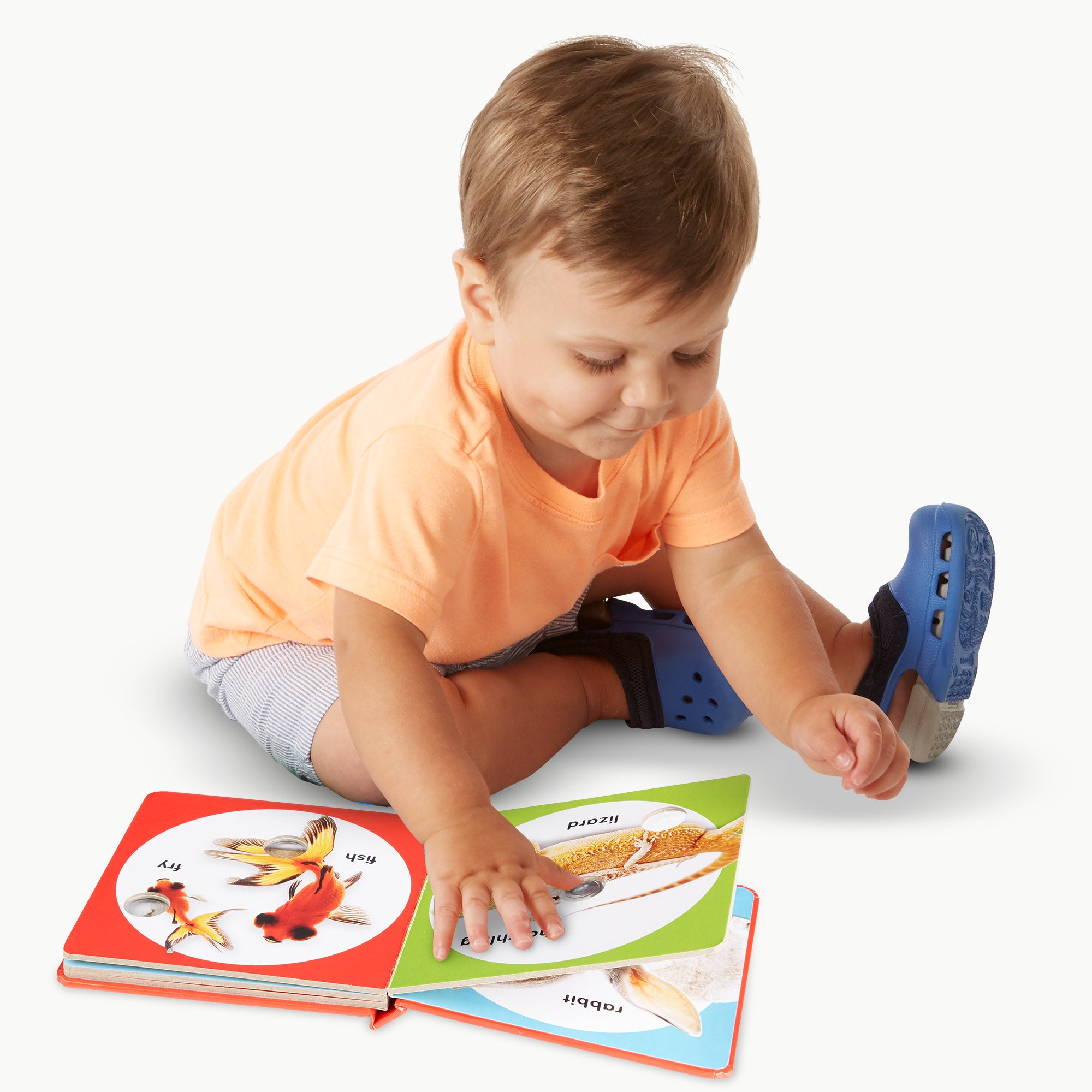 Melissa & Doug Poke-a-Dot: Pet Families Board Book - Image 8