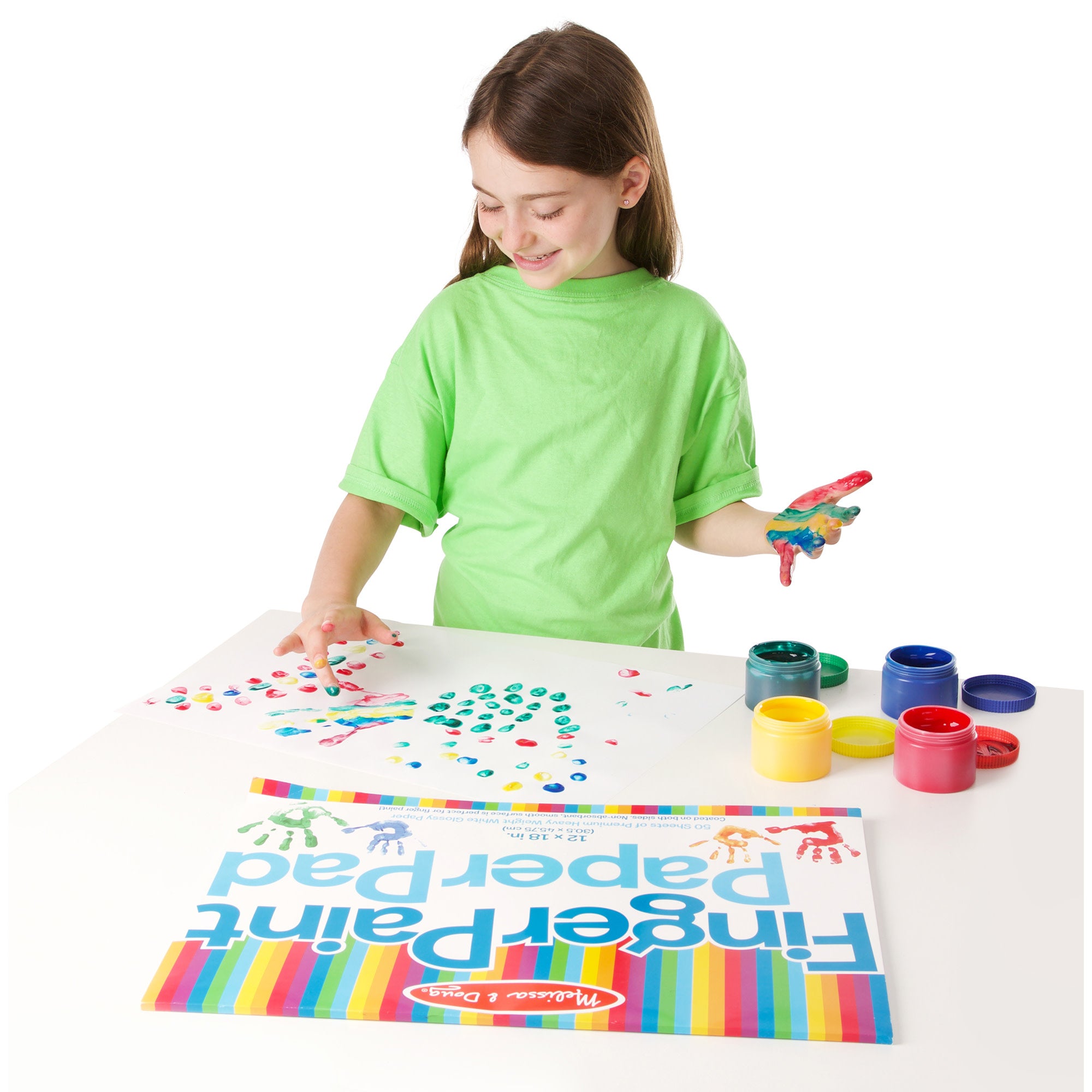 Melissa & Doug Finger paint Paper Pad - Image 8