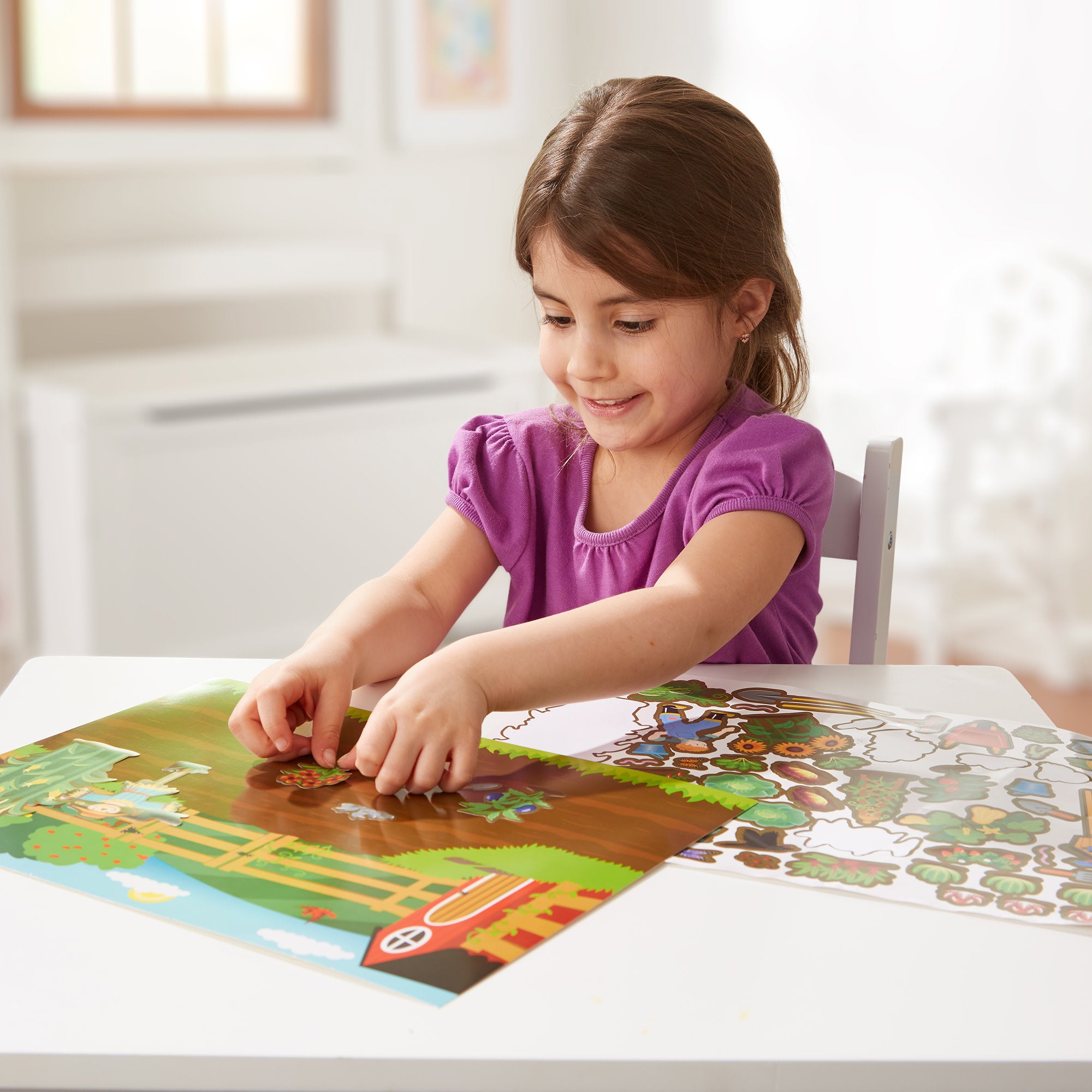 Melissa & Doug Reusable Sticker Pad - Farm - Image 2