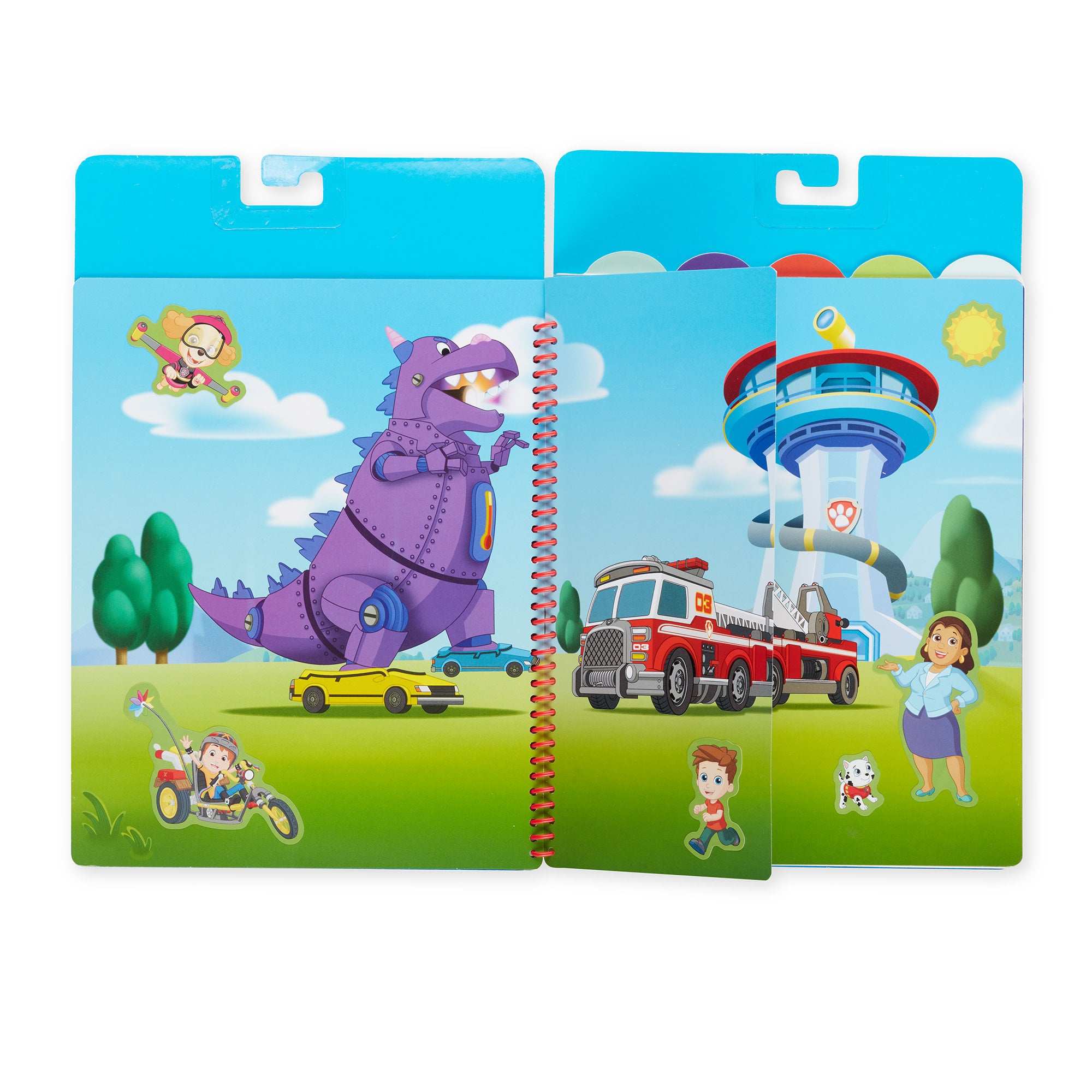 Melissa & Doug PAW Patrol Restickable Stickers Flip-Flap Pad - Ultimate Rescue - Image 3