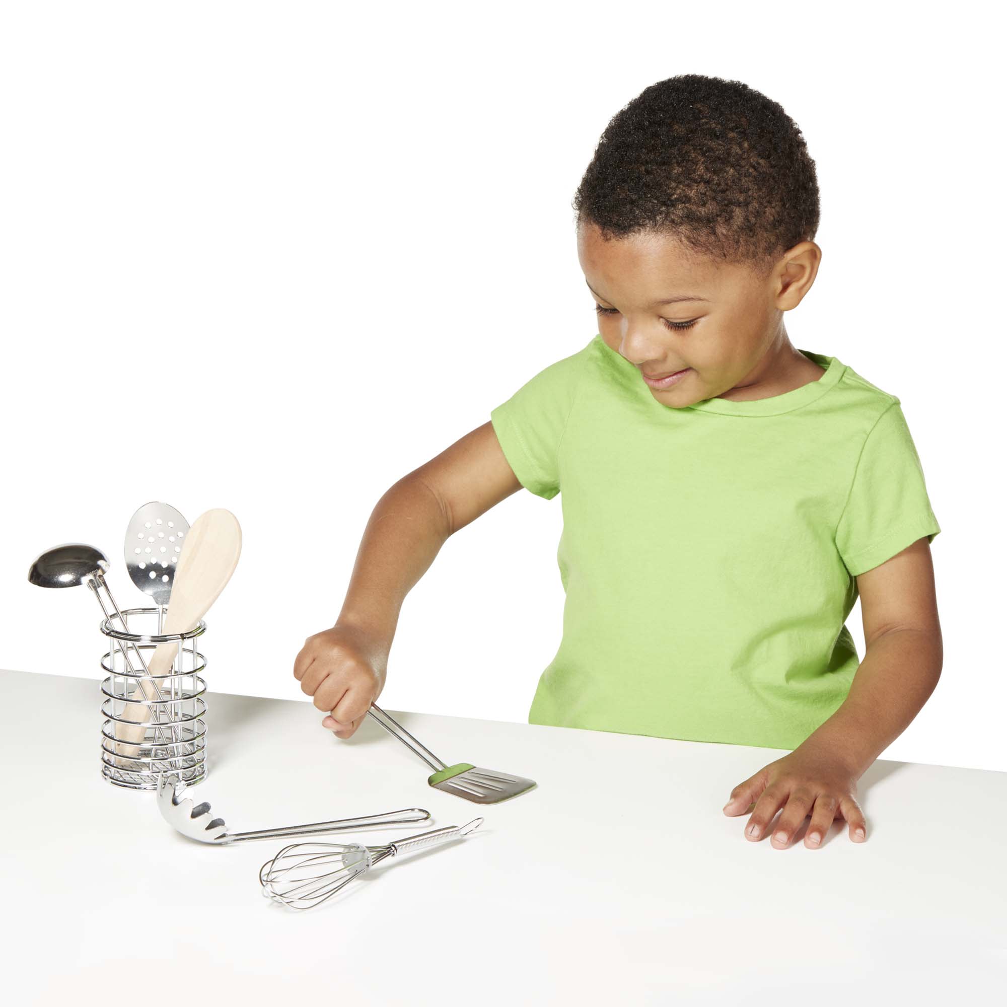 Melissa & Doug Stir & Serve Cooking Utensils - Image 7
