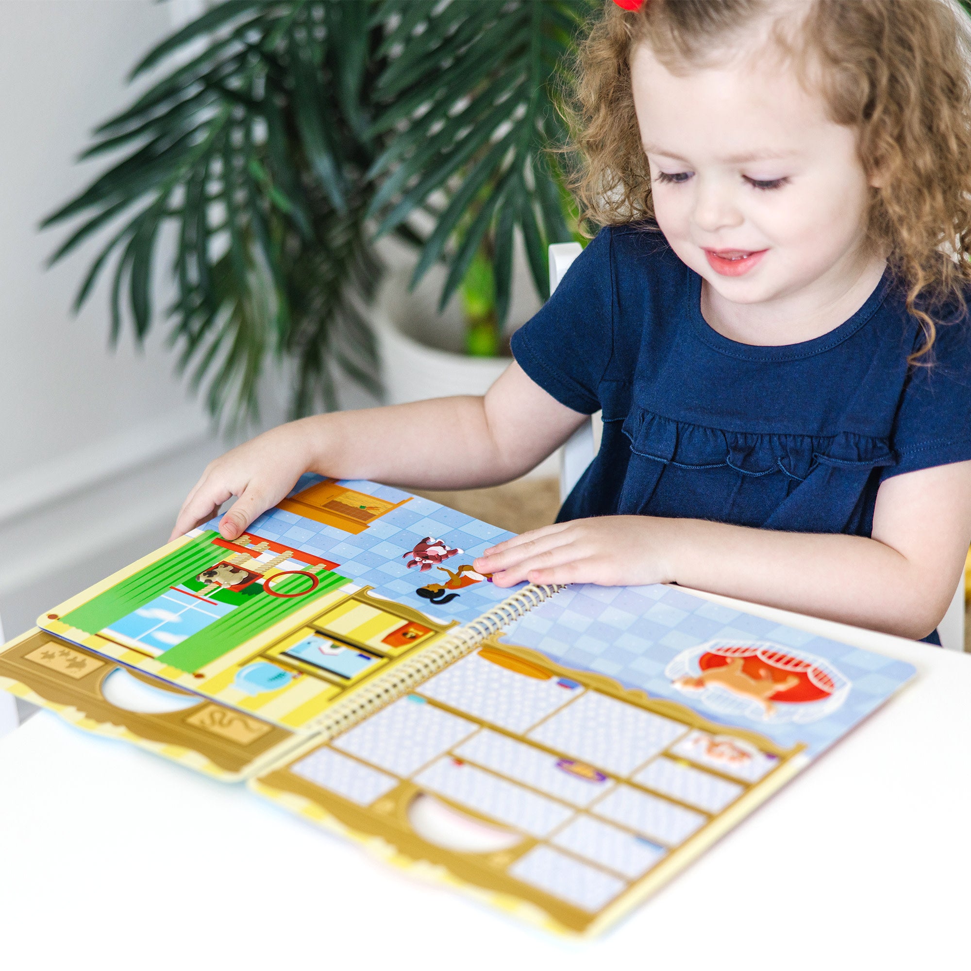 Melissa & Doug Puffy Sticker Activity Book - Pet Place - Image 2