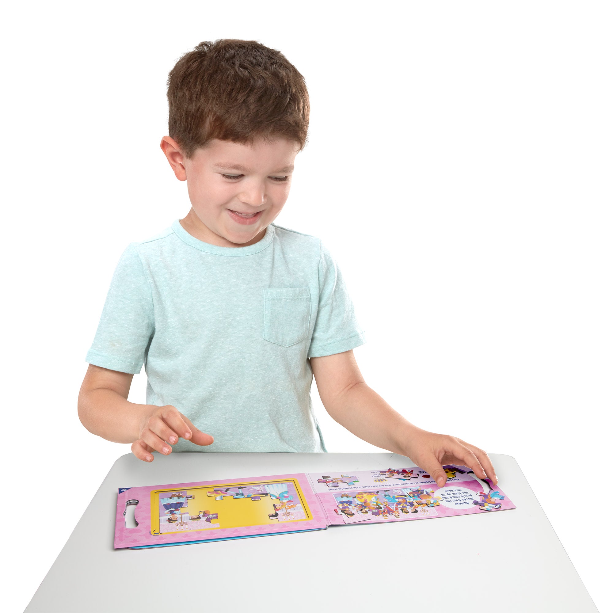 Melissa & Doug Take-Along Magnetic Jigsaw Puzzles ?C Princesses - Image 8