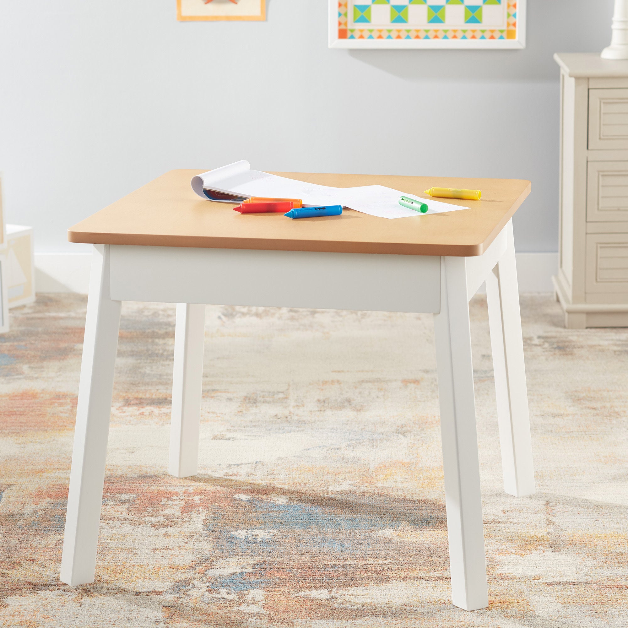 Melissa & Doug Wooden Square Table - Image 5