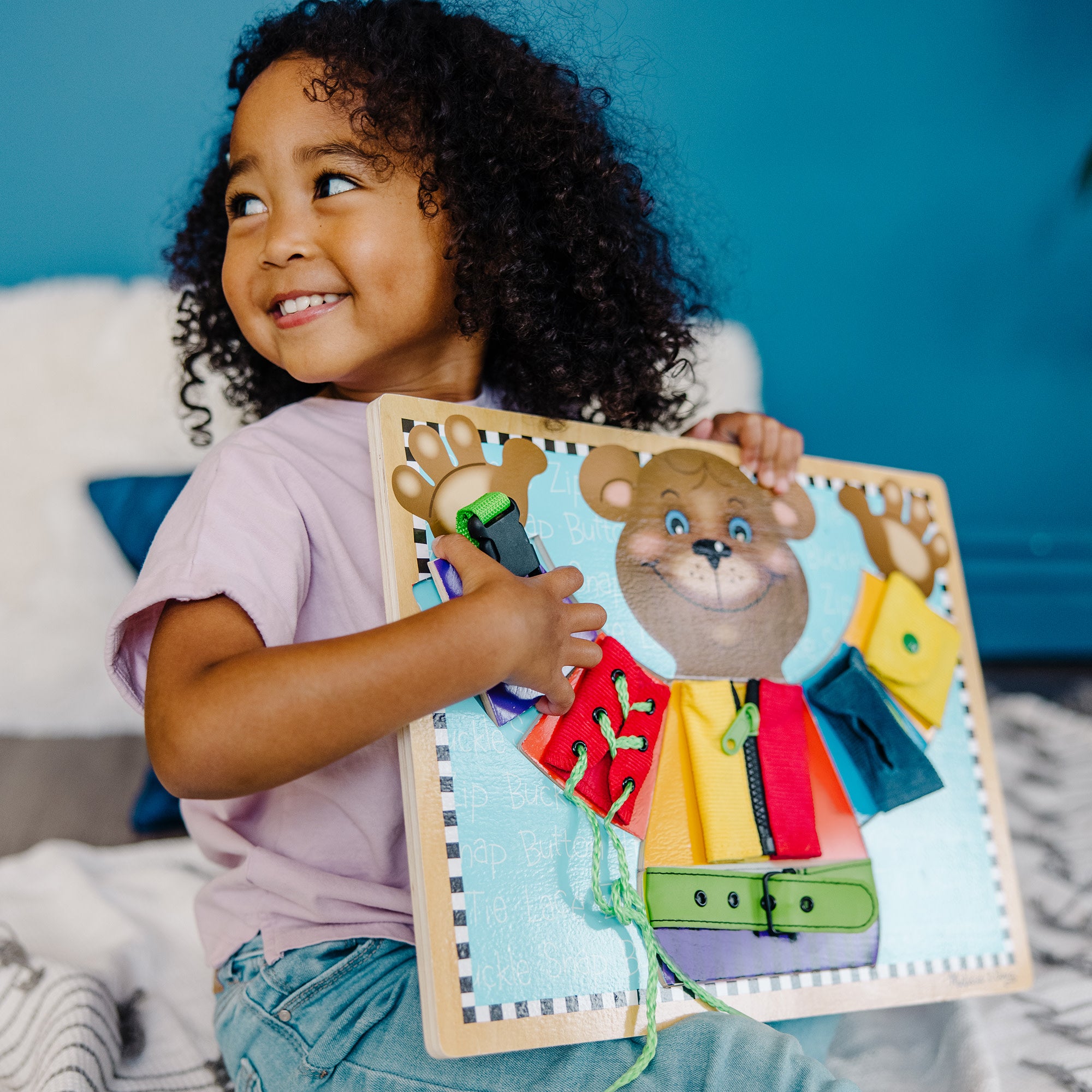 Melissa & Doug Basic Skills Puzzle Board - Image 7