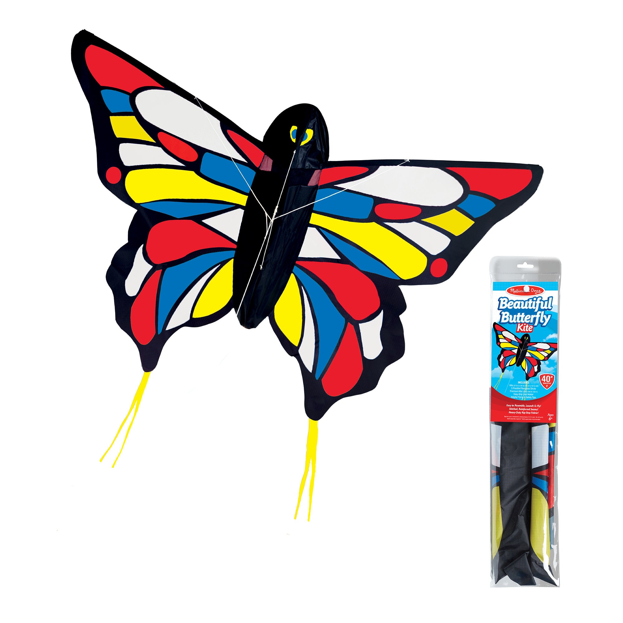 Melissa & Doug Beautiful Butterfly Kite - Image 7