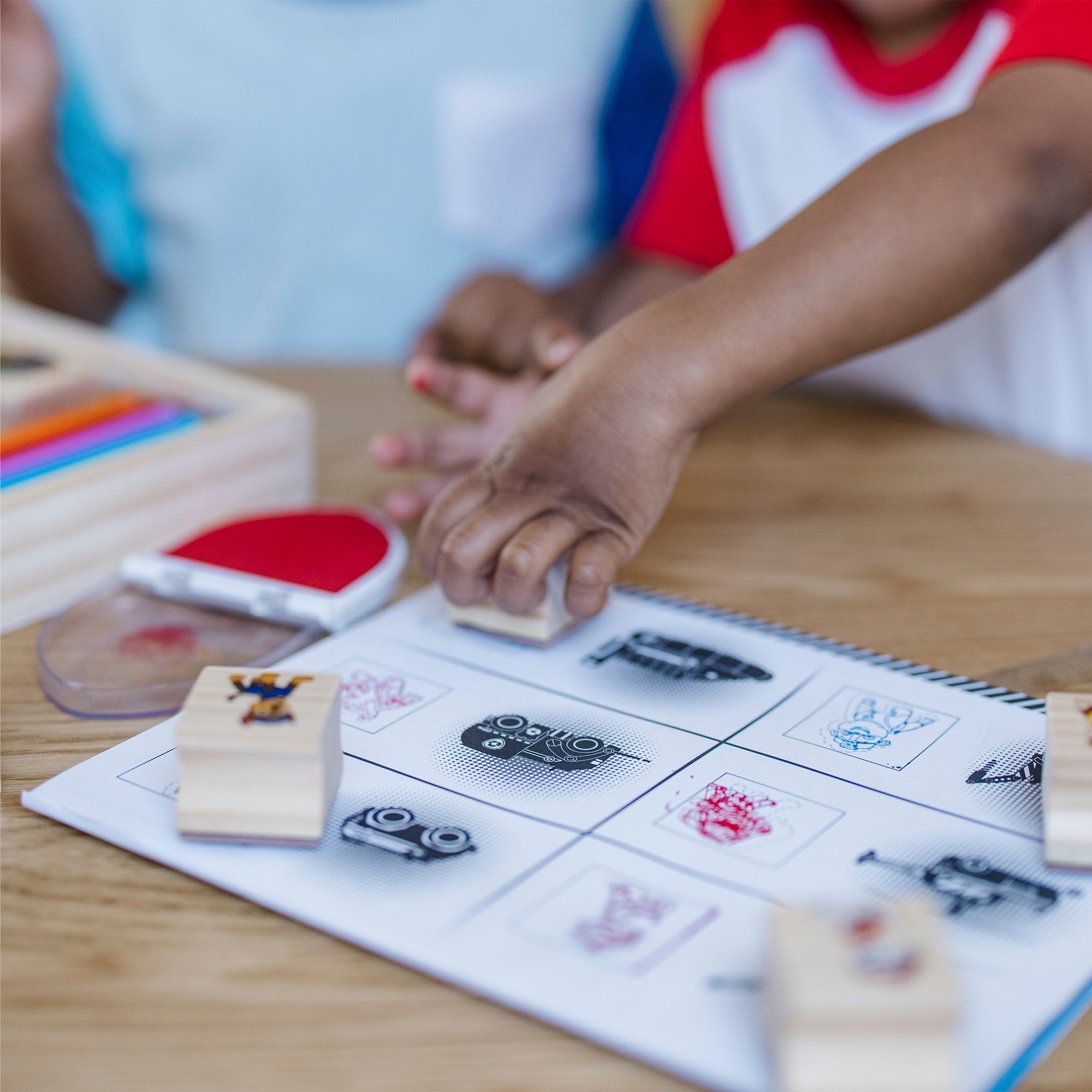 Melissa & Doug PAW Patrol Wooden Stamps Activity Set - Image 5