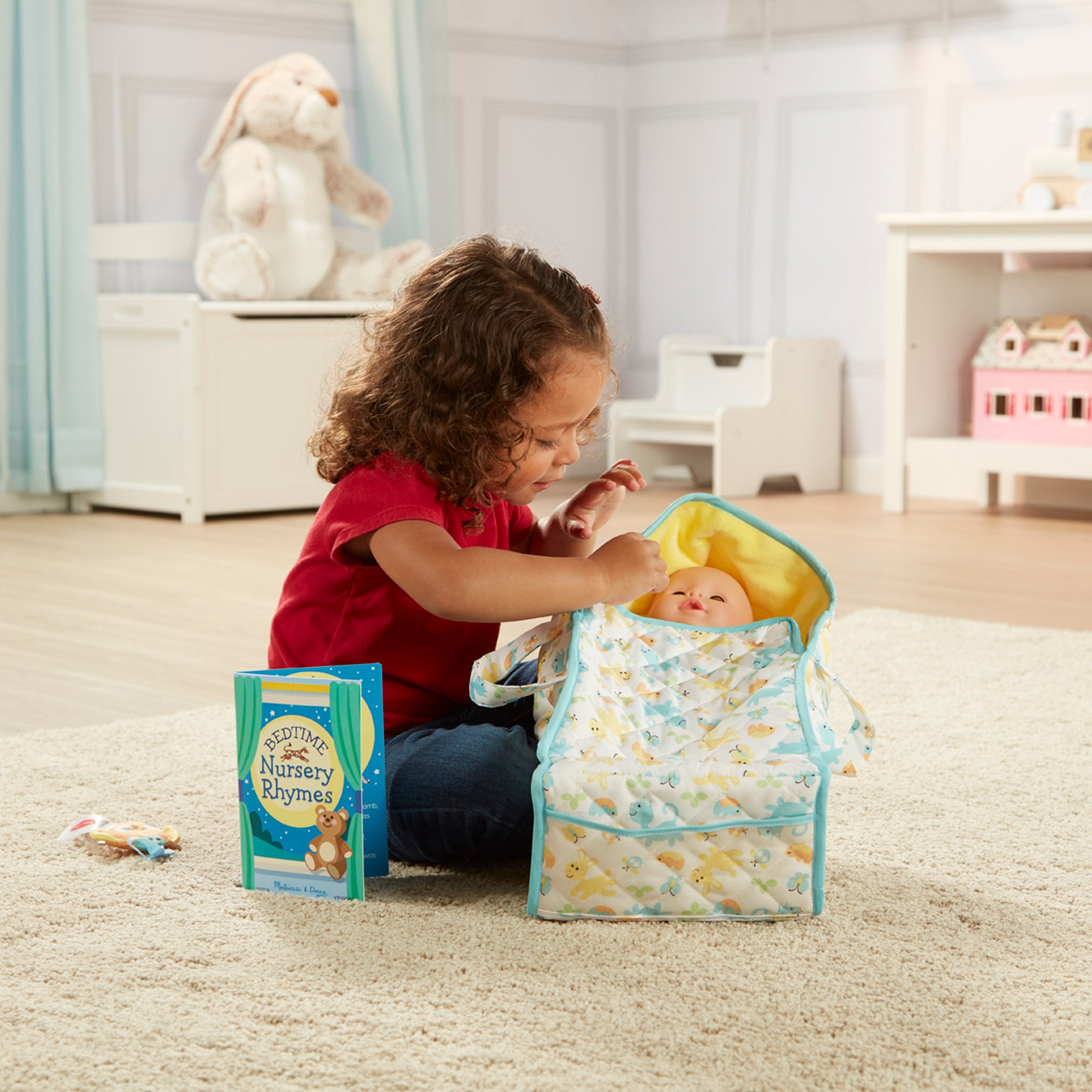 Melissa & Doug Mine to Love Bassinet Play Set - Image 5
