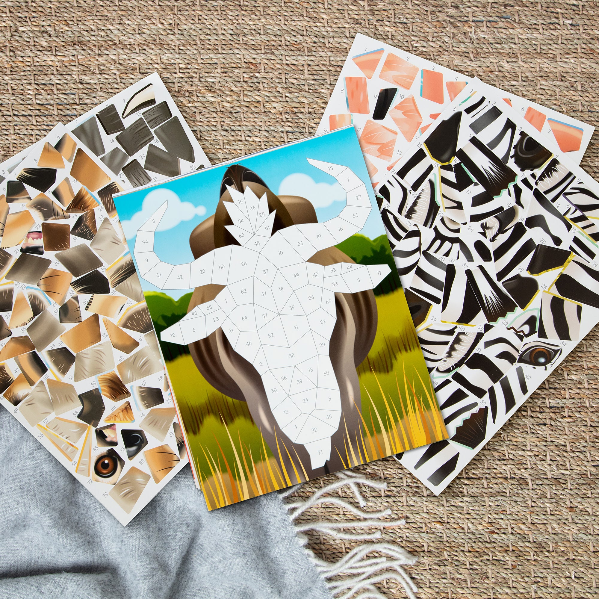 Melissa & Doug Mosaic Sticker Pad - Safari - Image 9