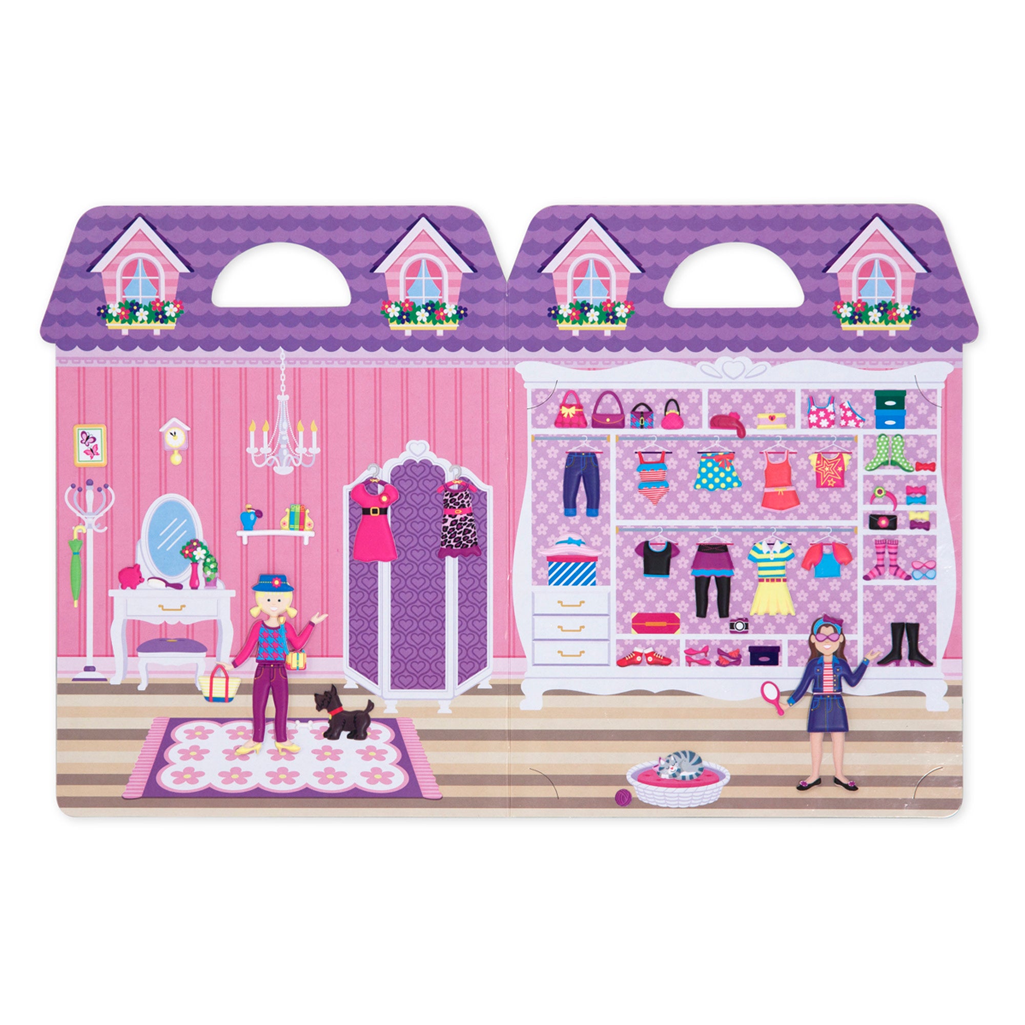 Melissa & Doug Puffy Sticker Activity Book - Dress-Up - Image 4
