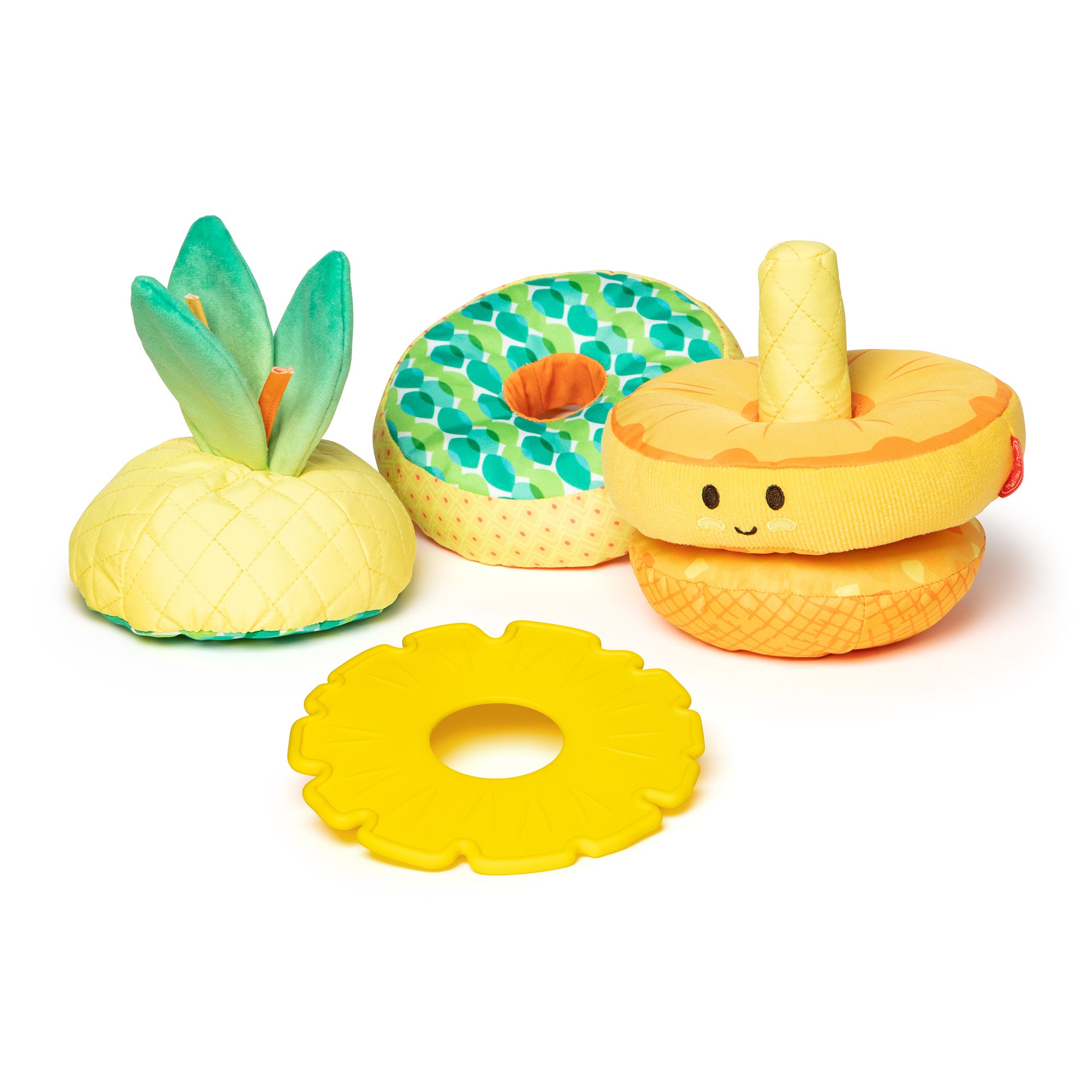 Melissa & Doug Pineapple Soft Stacker - Image 4