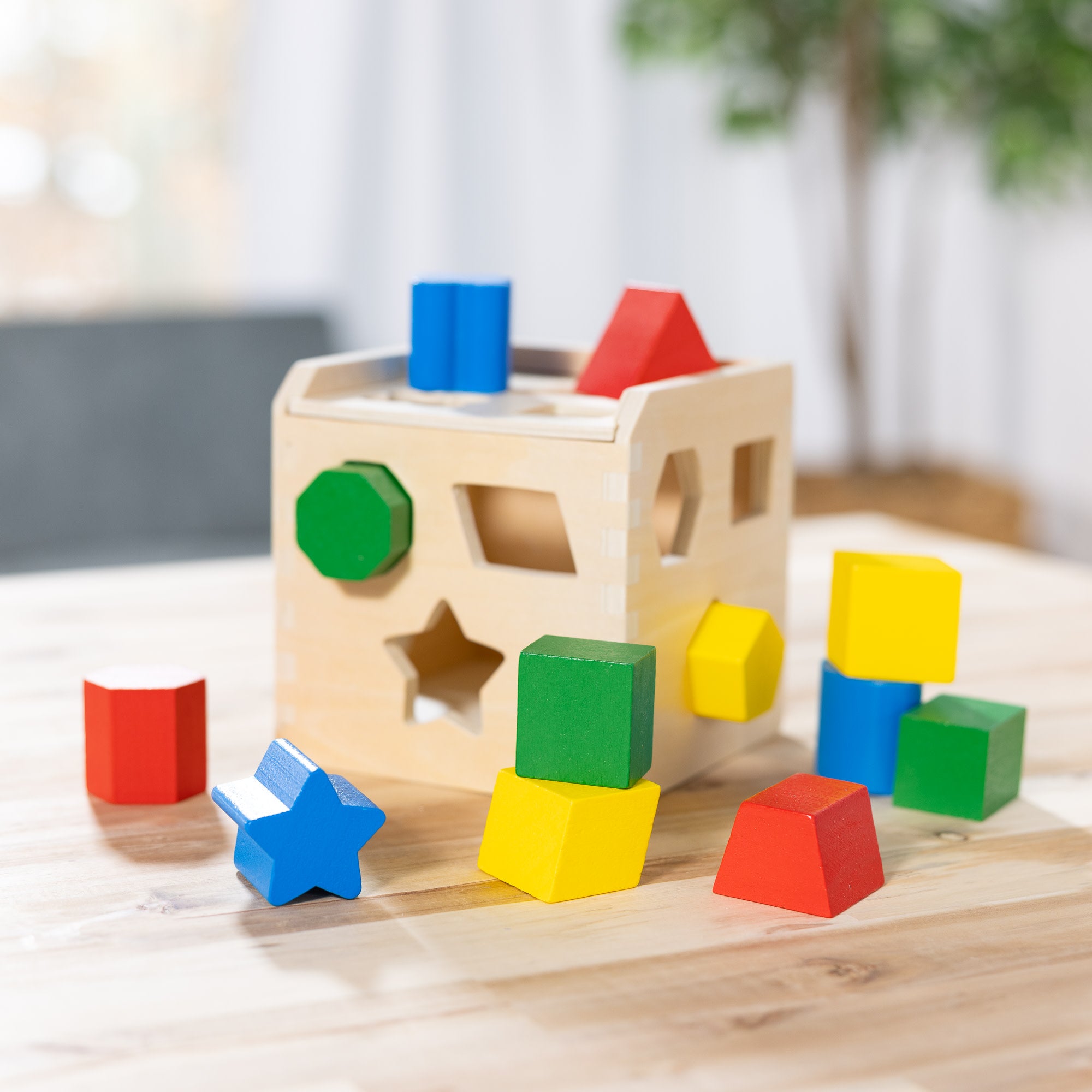 Melissa & Doug Shape-Sorting Cube - Image 9