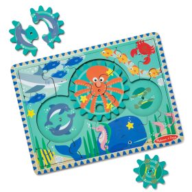 Melissa & Doug Wooden Underwater Gear Puzzle ?C 18 Pieces