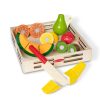 Melissa & Doug Wooden Cutting Fruit Play Food