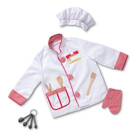 Melissa & Doug Chef Costume Role Play Set