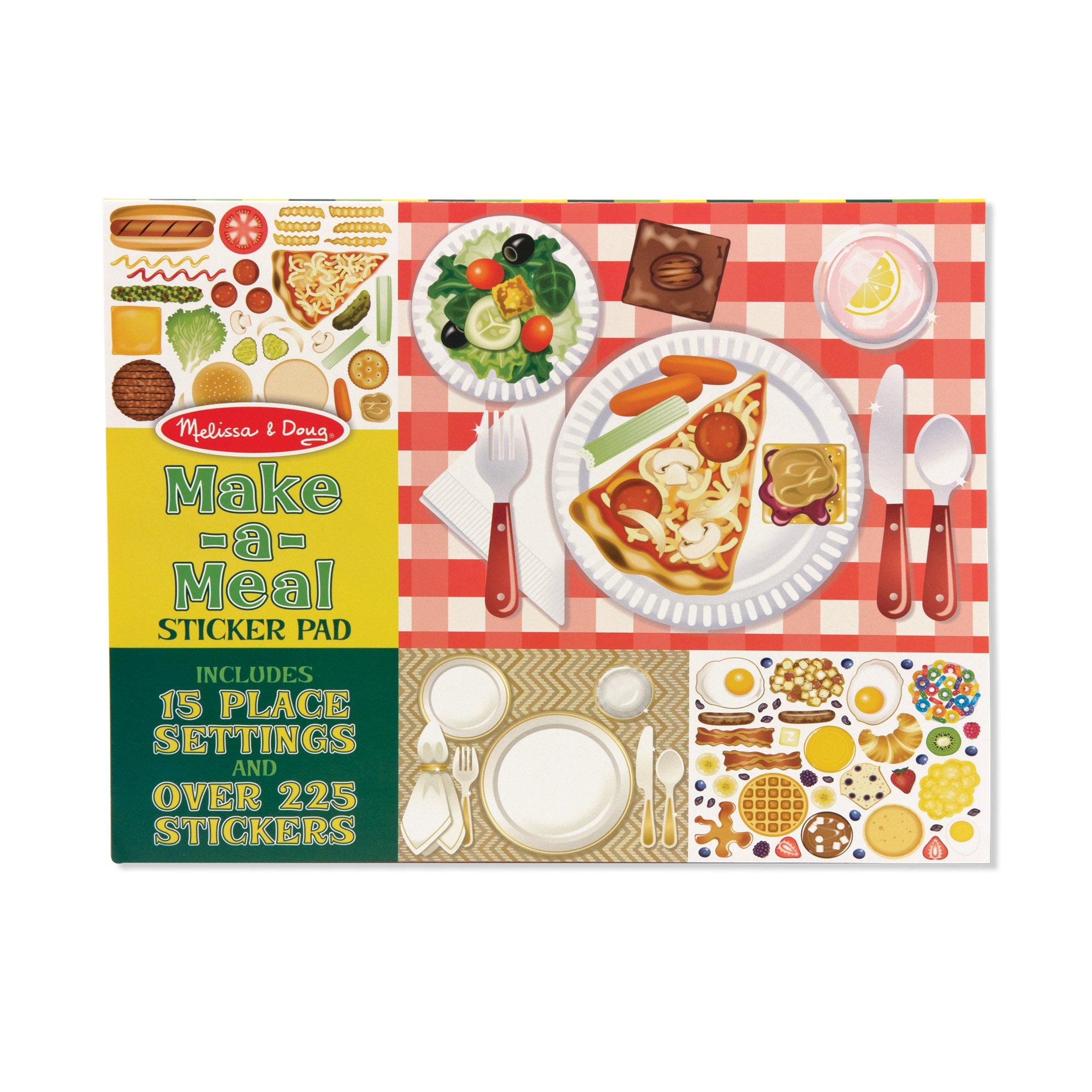 Melissa & Doug Make-a-Meal Sticker Pad