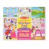 Melissa & Doug Reusable Sticker Pad - Princess Castle
