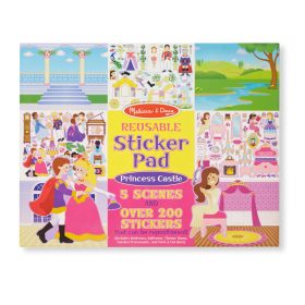Melissa & Doug Reusable Sticker Pad - Princess Castle