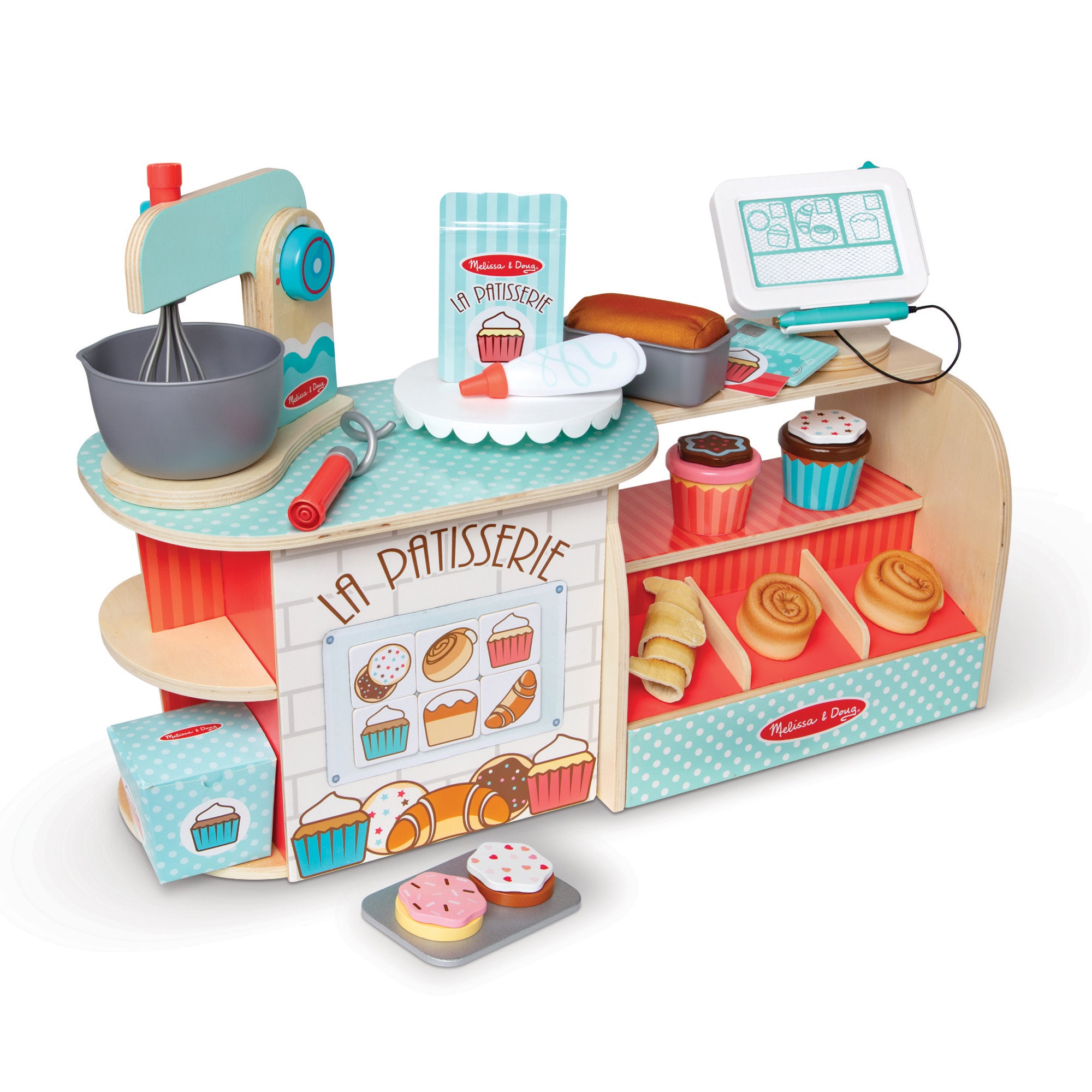 Melissa & Doug Wooden La Patisserie Bakery - Image 10