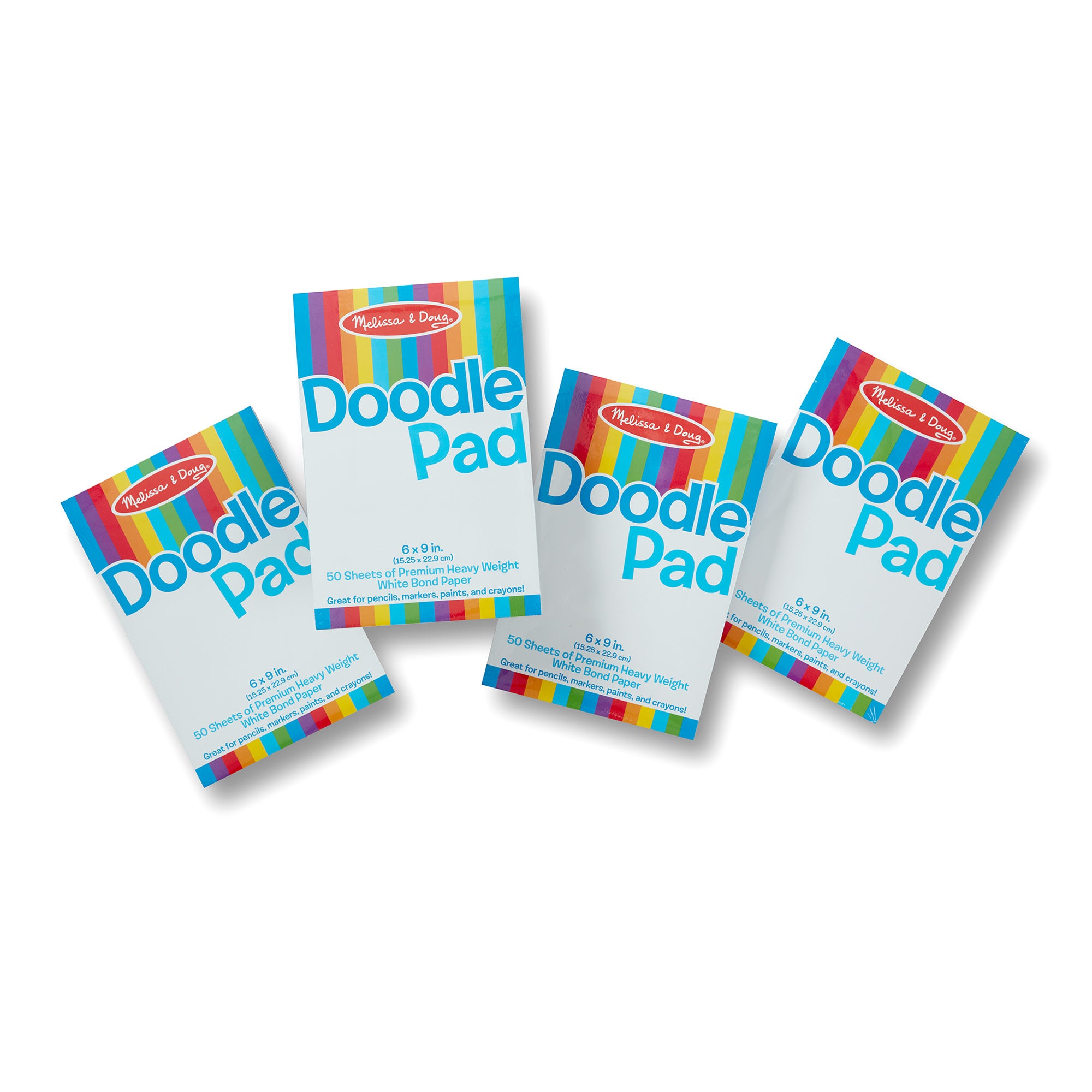 Melissa & Doug Drawing Paper Pad 4-Pack