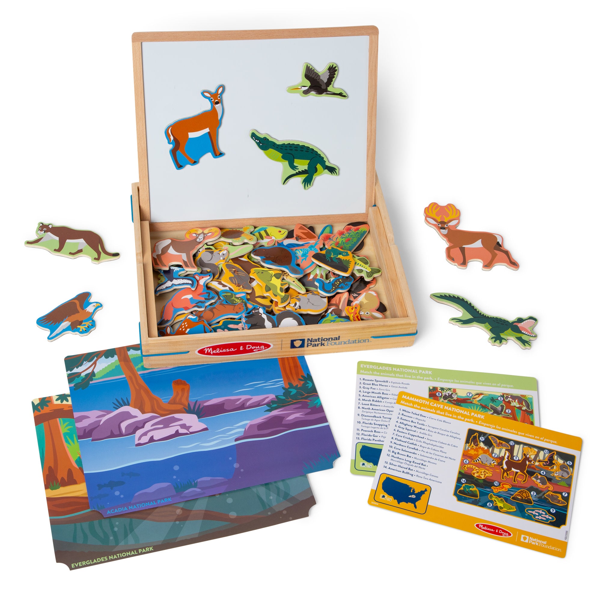 Melissa & Doug National Parks Picture Matching Magnetic Game - Image 7