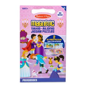 Melissa & Doug Take-Along Magnetic Jigsaw Puzzles ?C Princesses