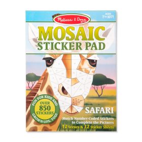 Melissa & Doug Mosaic Sticker Pad - Safari