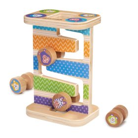 Melissa & Doug First Play Wooden Safari Zig-Zag Tower