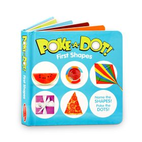 Melissa & Doug Poke-a-Dot: First Shapes Board Book