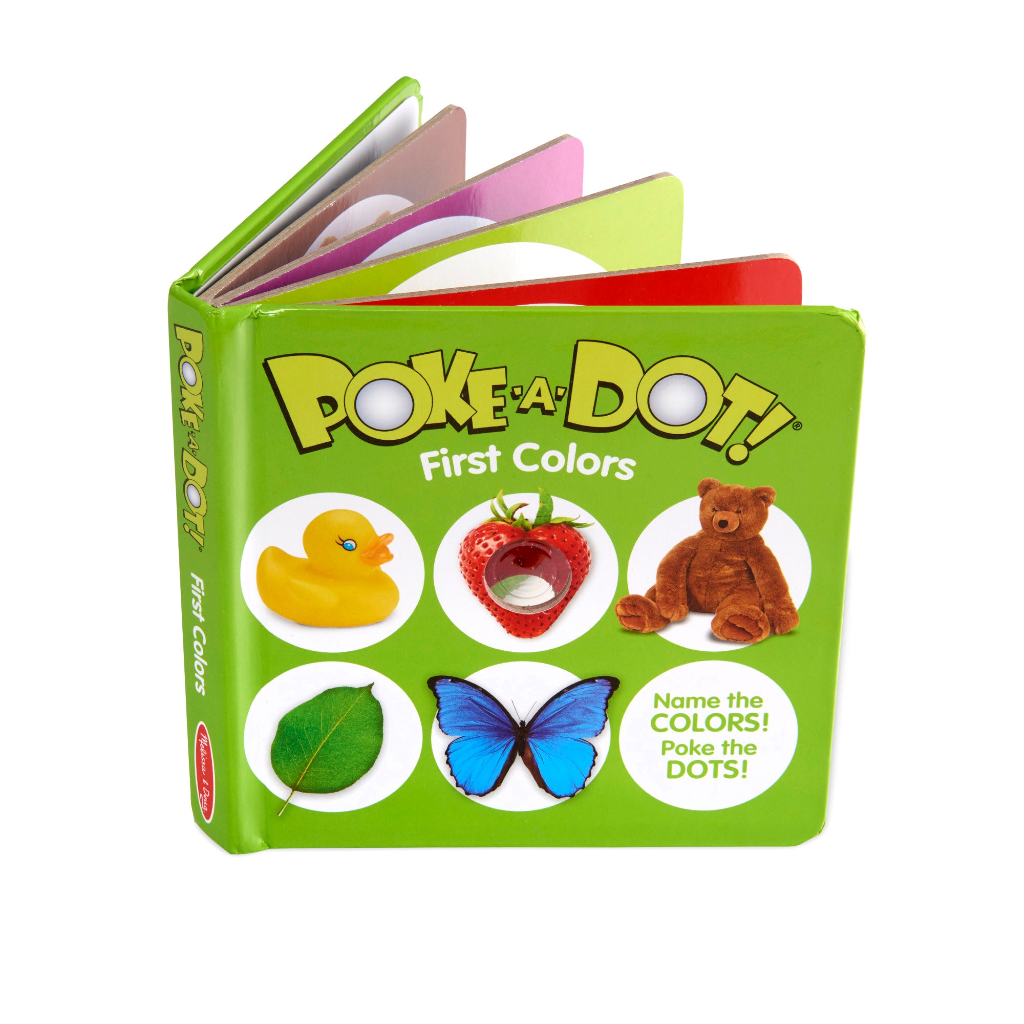 Melissa & Doug Poke-a-Dot: First Colors Board Book