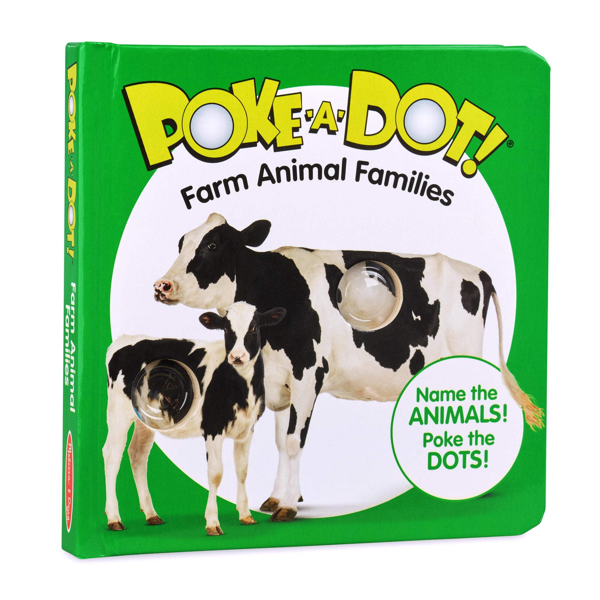 Melissa & Doug Poke-a-Dot: Farm Animal Families Board Book - Image 4