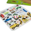 Melissa & Doug Puffy Sticker Play Set - Vehicles