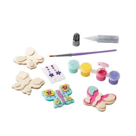 Melissa & Doug Created by Me! Wooden Butterfly Magnets Craft Kit
