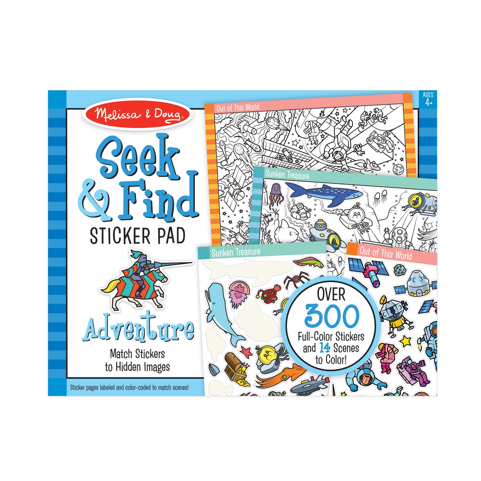 Melissa & Doug Seek & Find Sticker Pad ?C Adventure